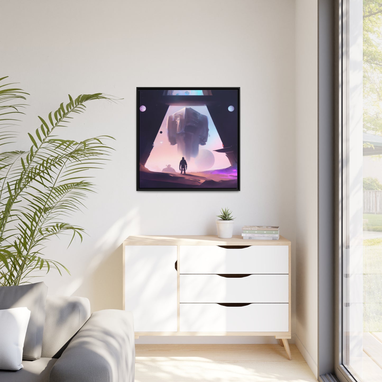 Arielle Palette – Gerahmte Leinwand