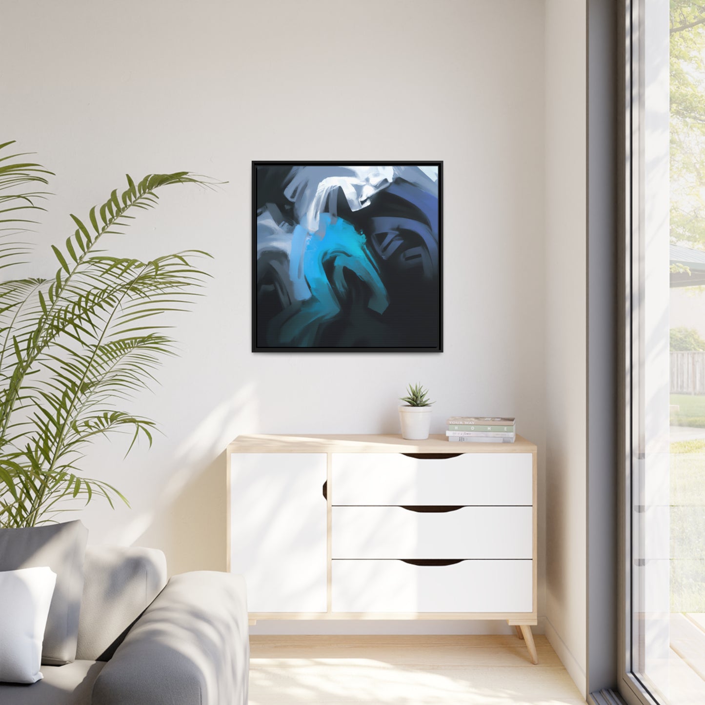 Adeline Hildegard - Framed Canvas