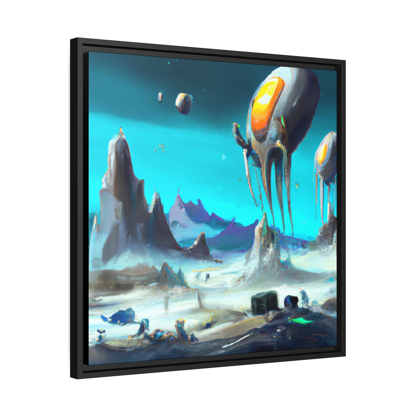 Juliette Monet - Framed Canvas