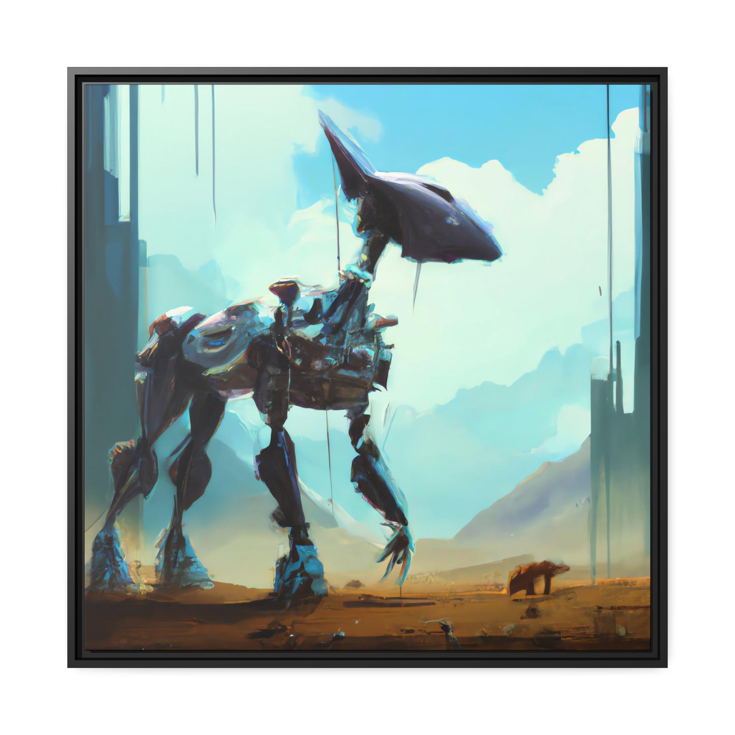 Solaris Phosphoriferous - Framed Canvas