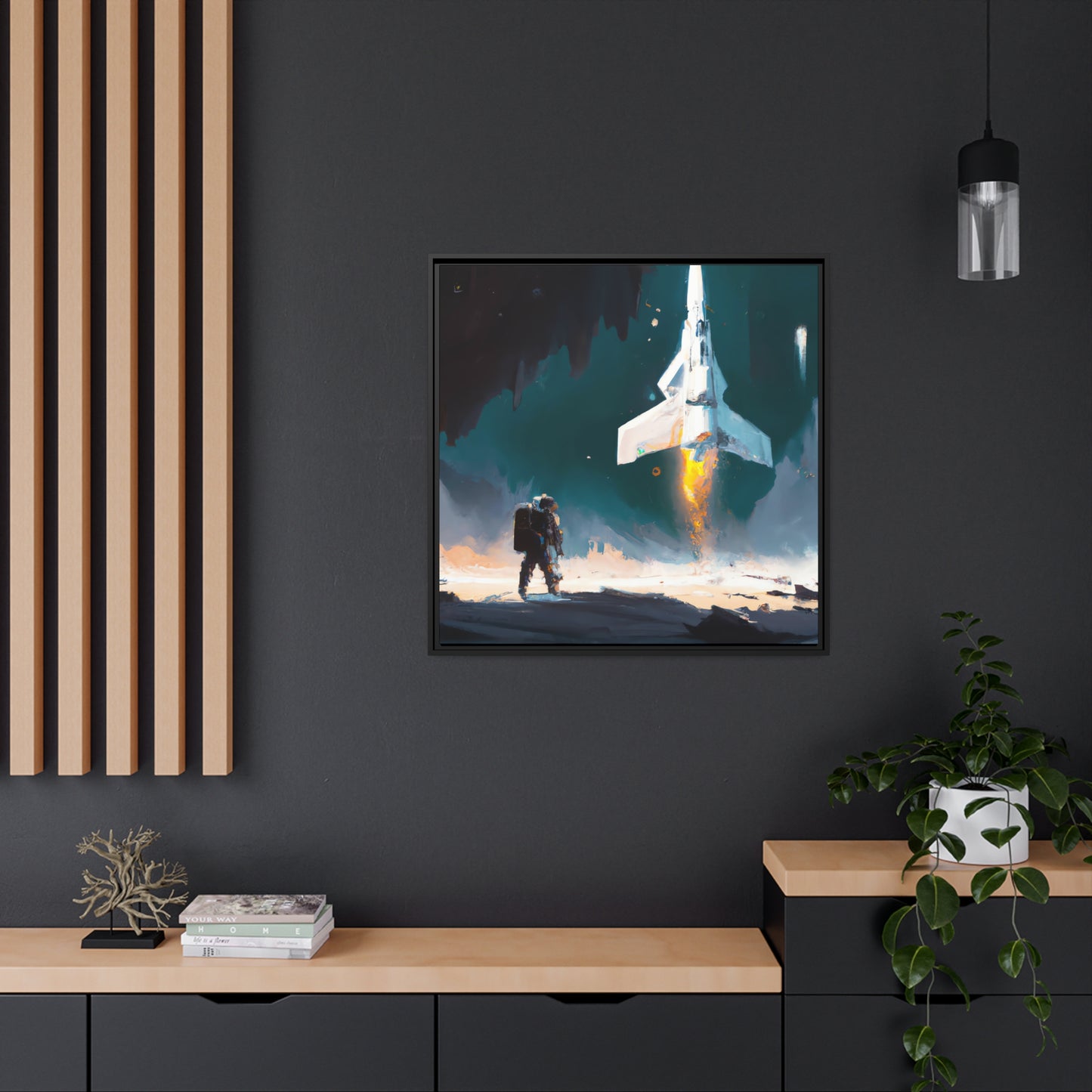 Charlotta Fields - Framed Canvas