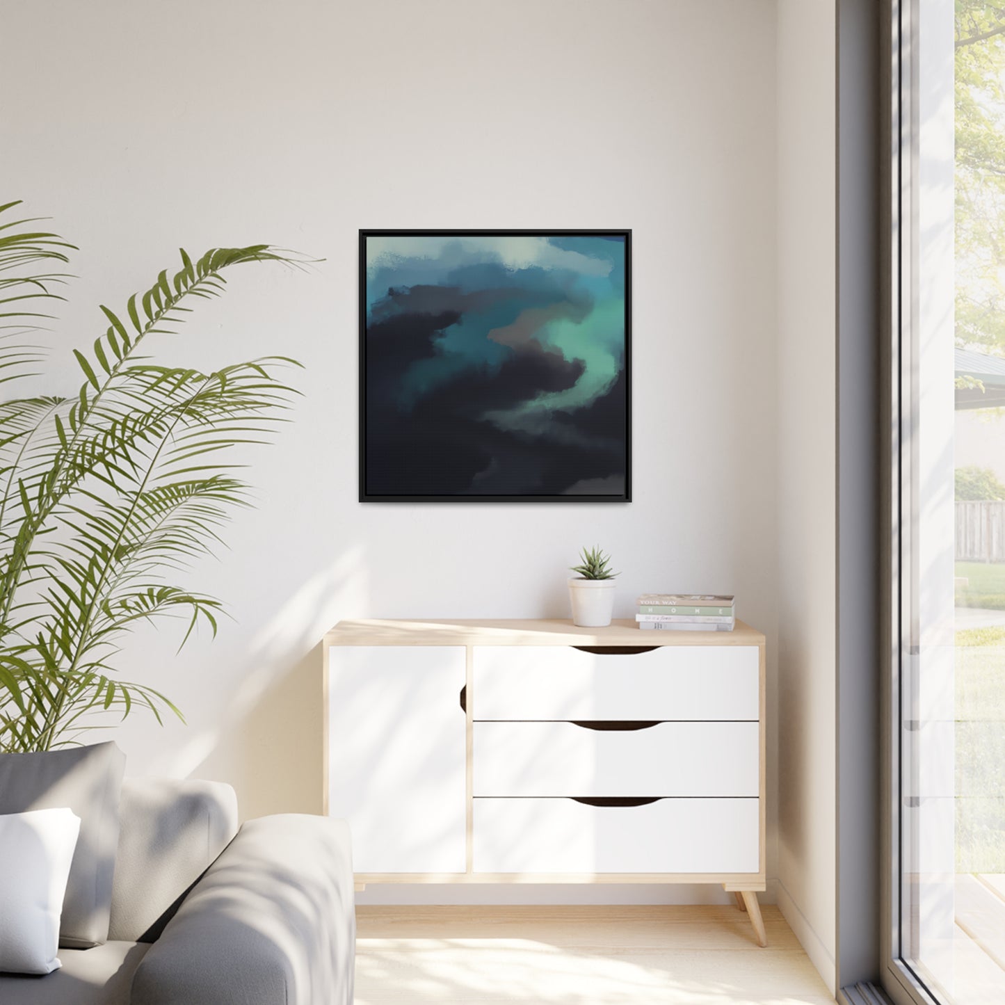 Alfredetta Kessler - Framed Canvas