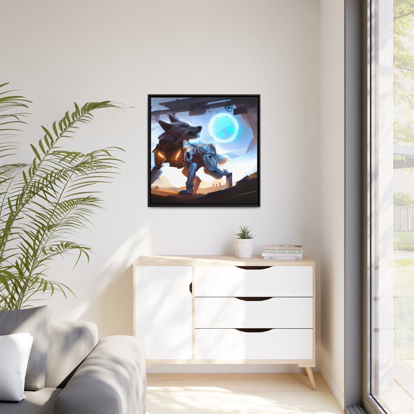 Aurora Mei-Xu - Framed Canvas