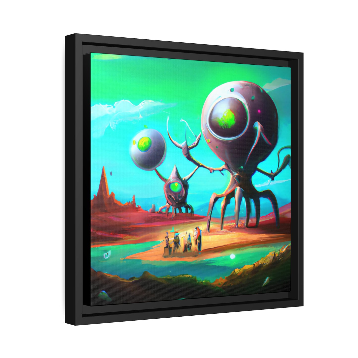 Claude Sanders - Framed Canvas