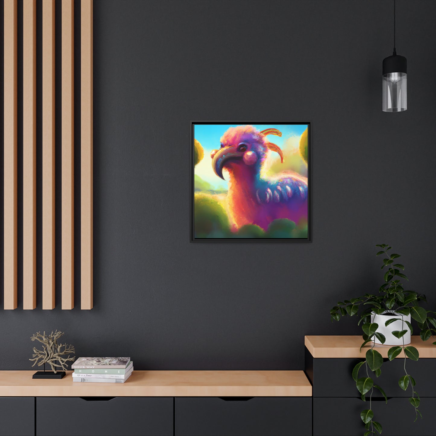 Fernando Abromo - Framed Canvas