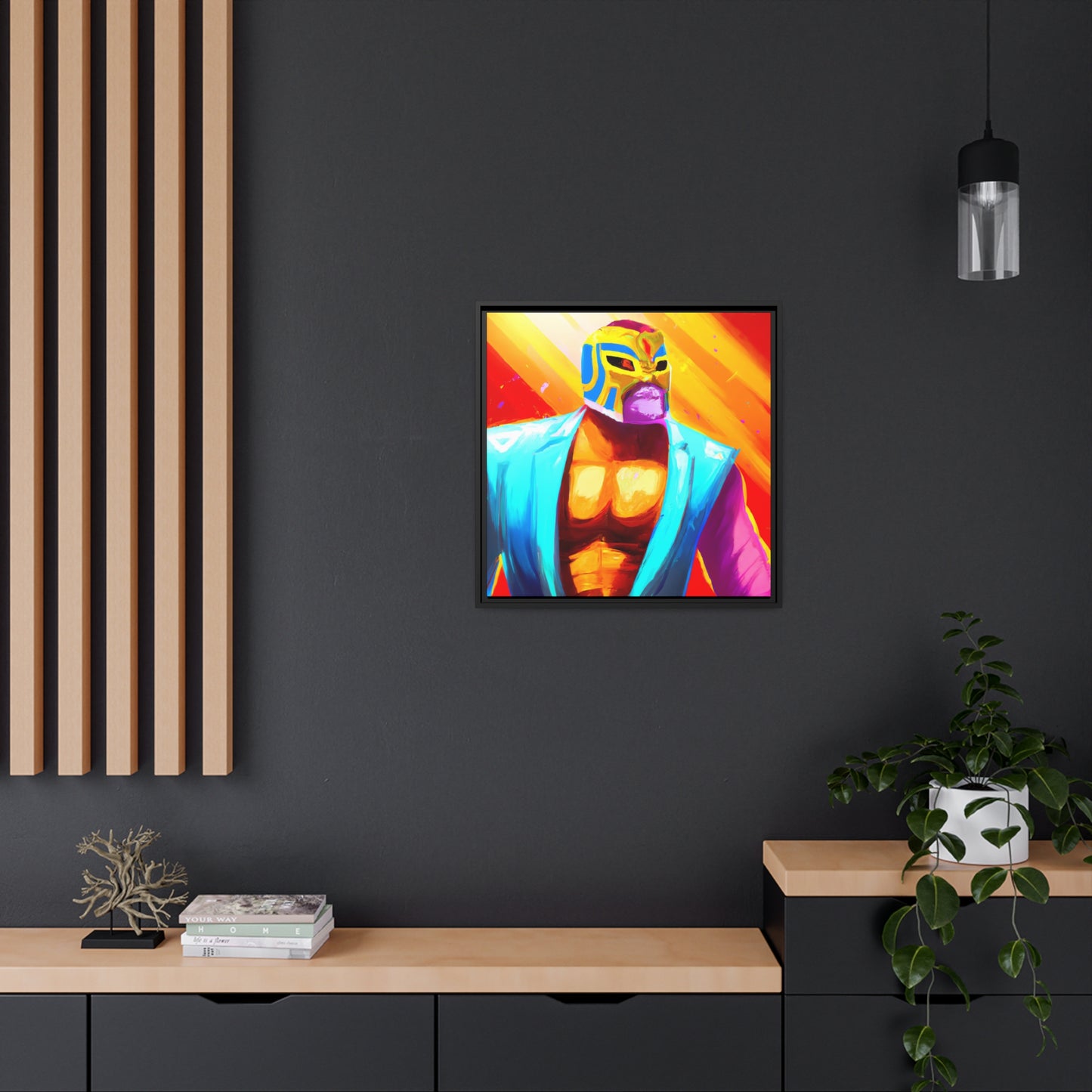 Juan Pablo Torres Ramirez - Framed Canvas