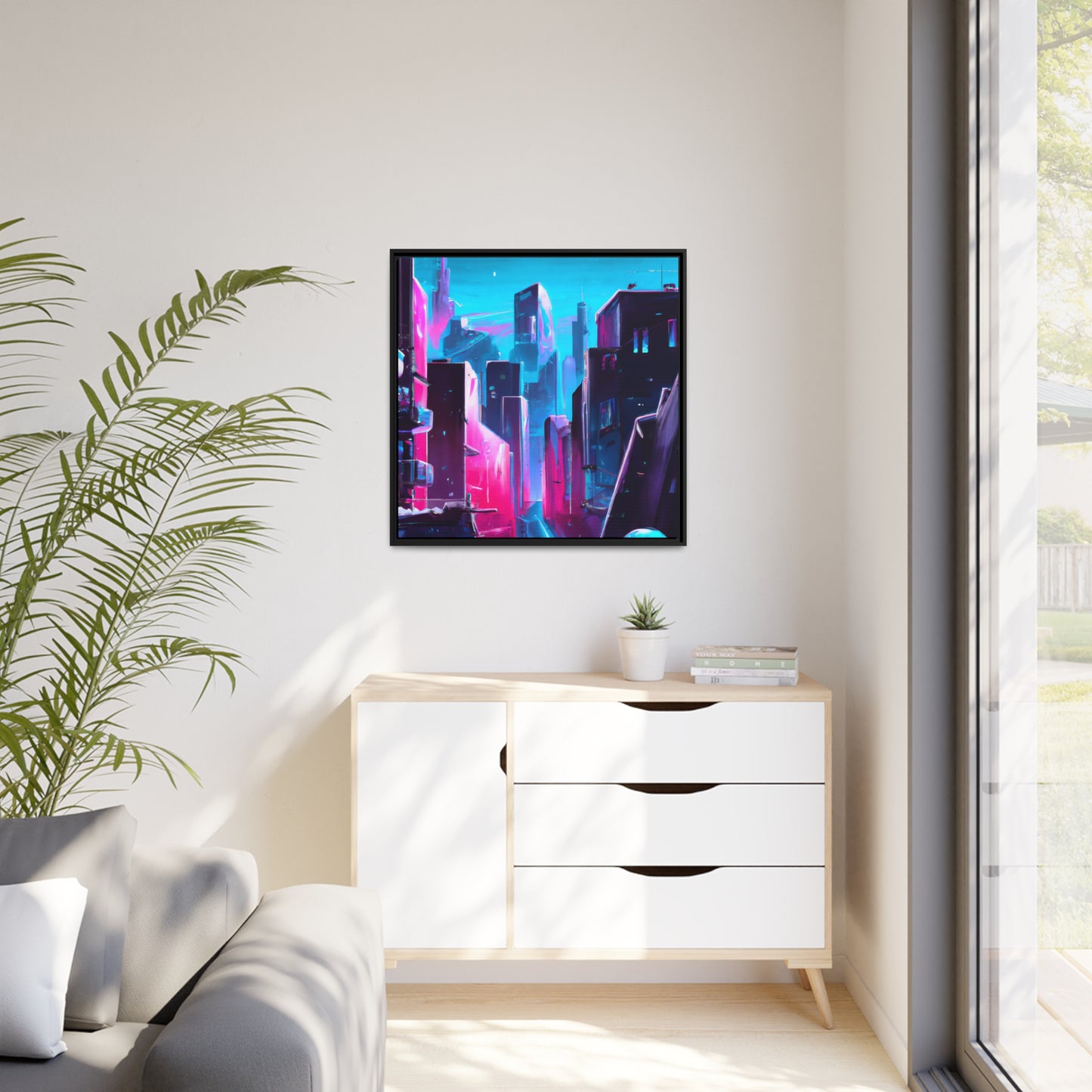 Phoebe Brightwater - Framed Canvas