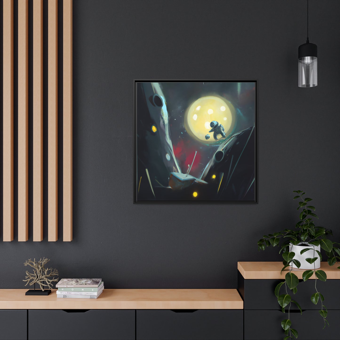 Accacia Sunshine - Framed Canvas