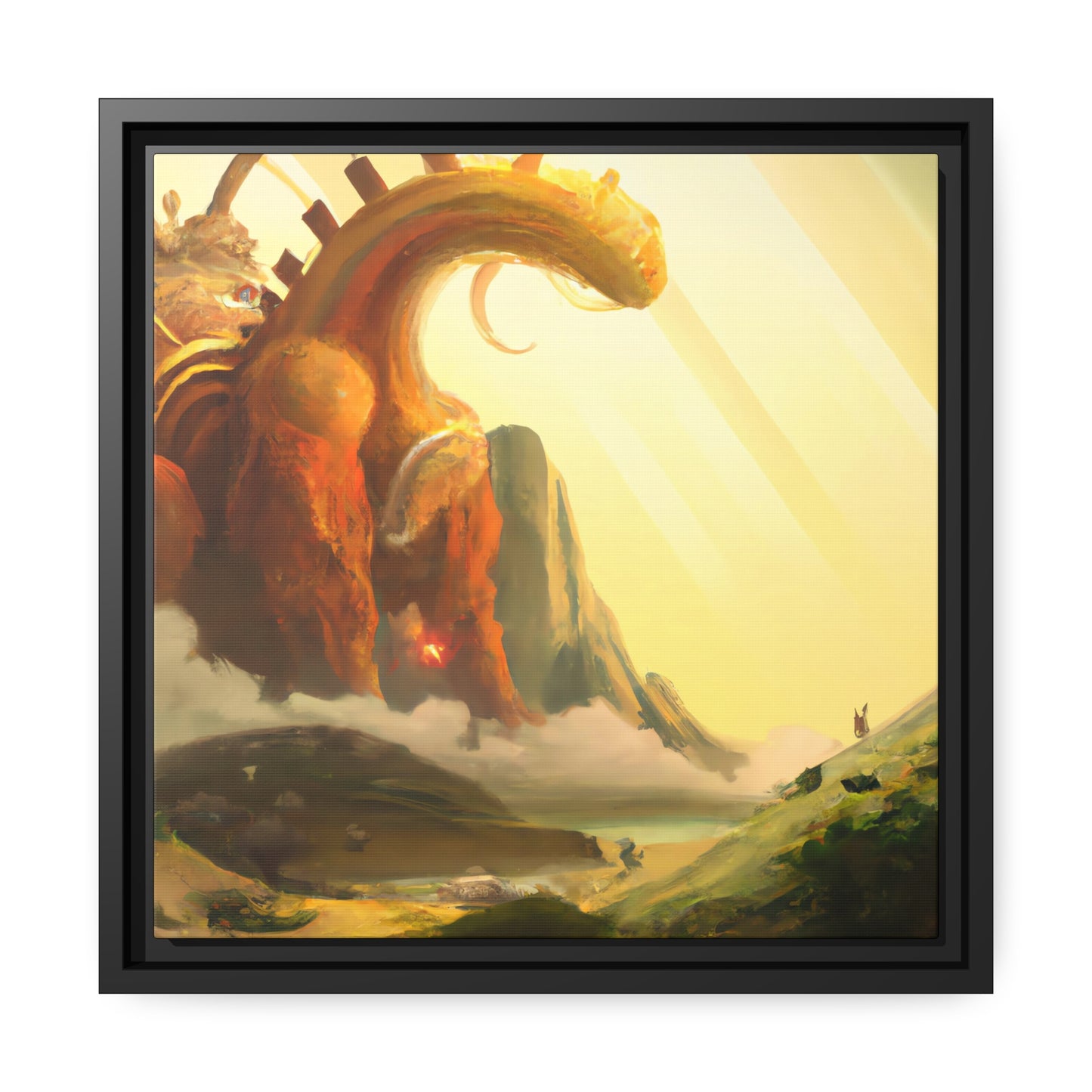 Walter Tisdale - Framed Canvas