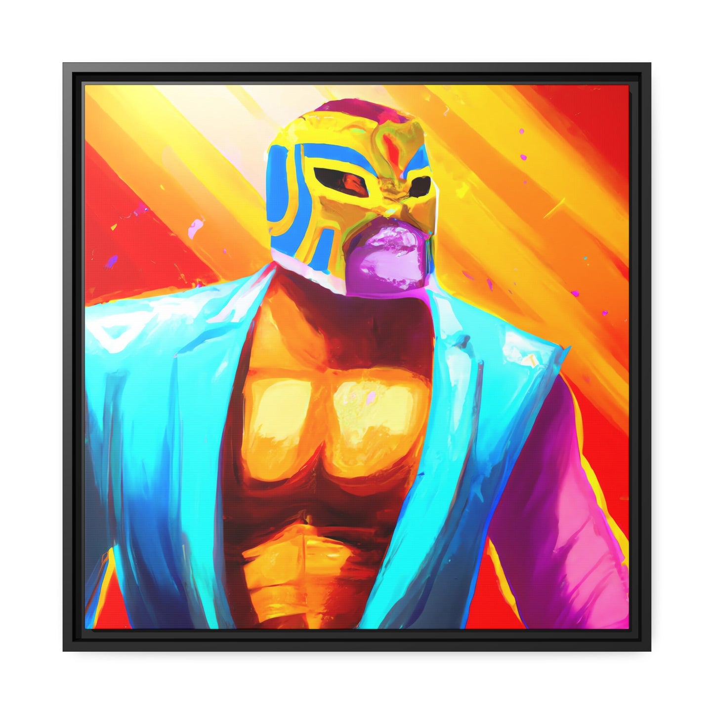 Juan Pablo Torres Ramirez – Gerahmte Leinwand