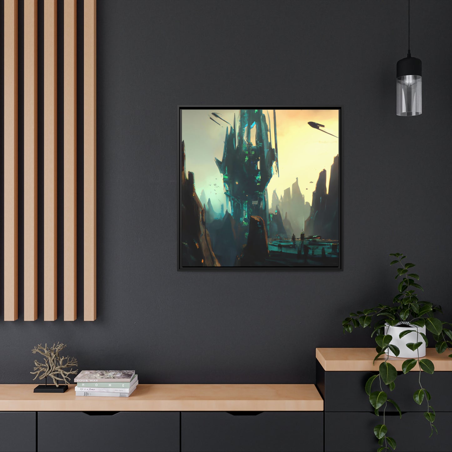 Eva Crowne - Framed Canvas