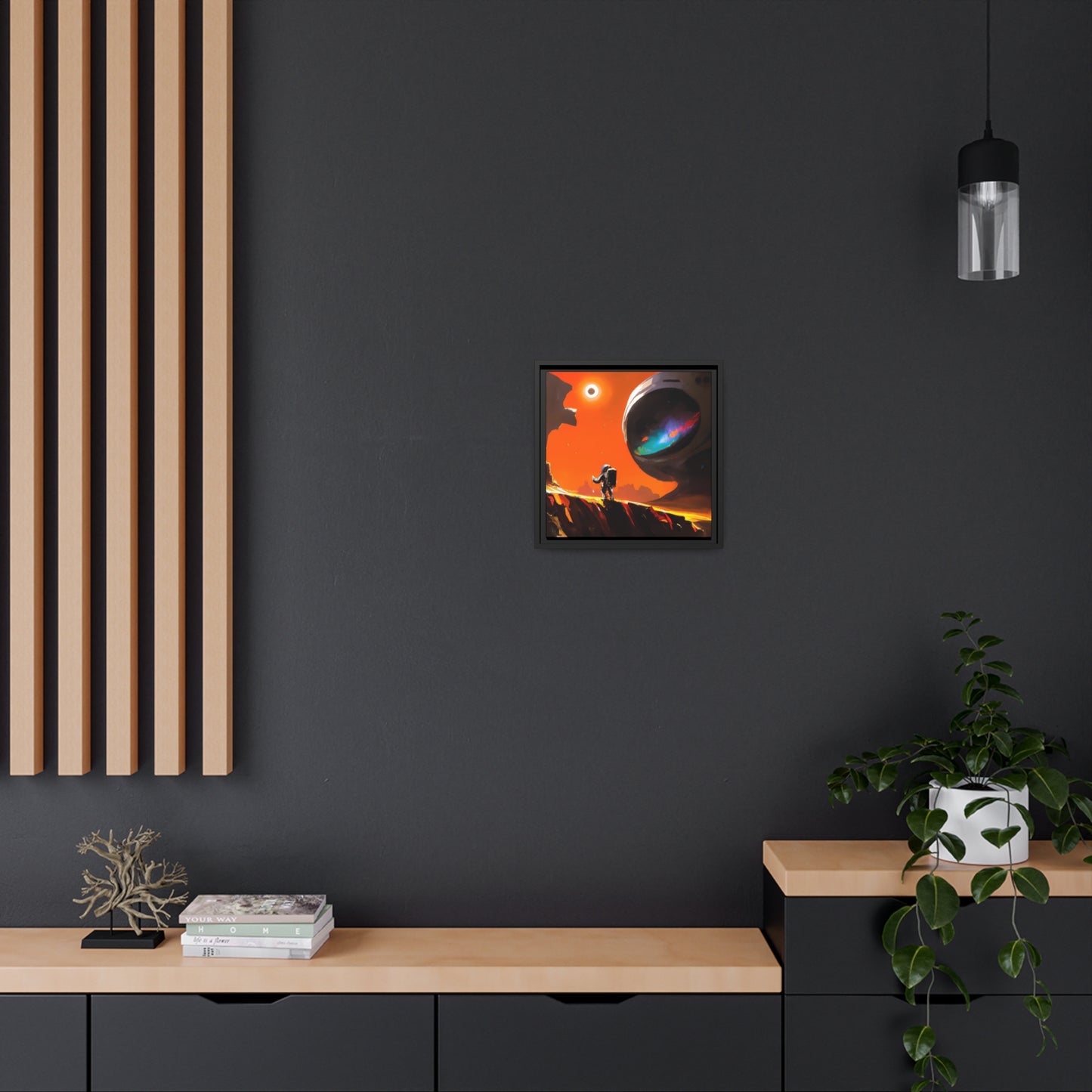 Elsie Whitman - Framed Canvas