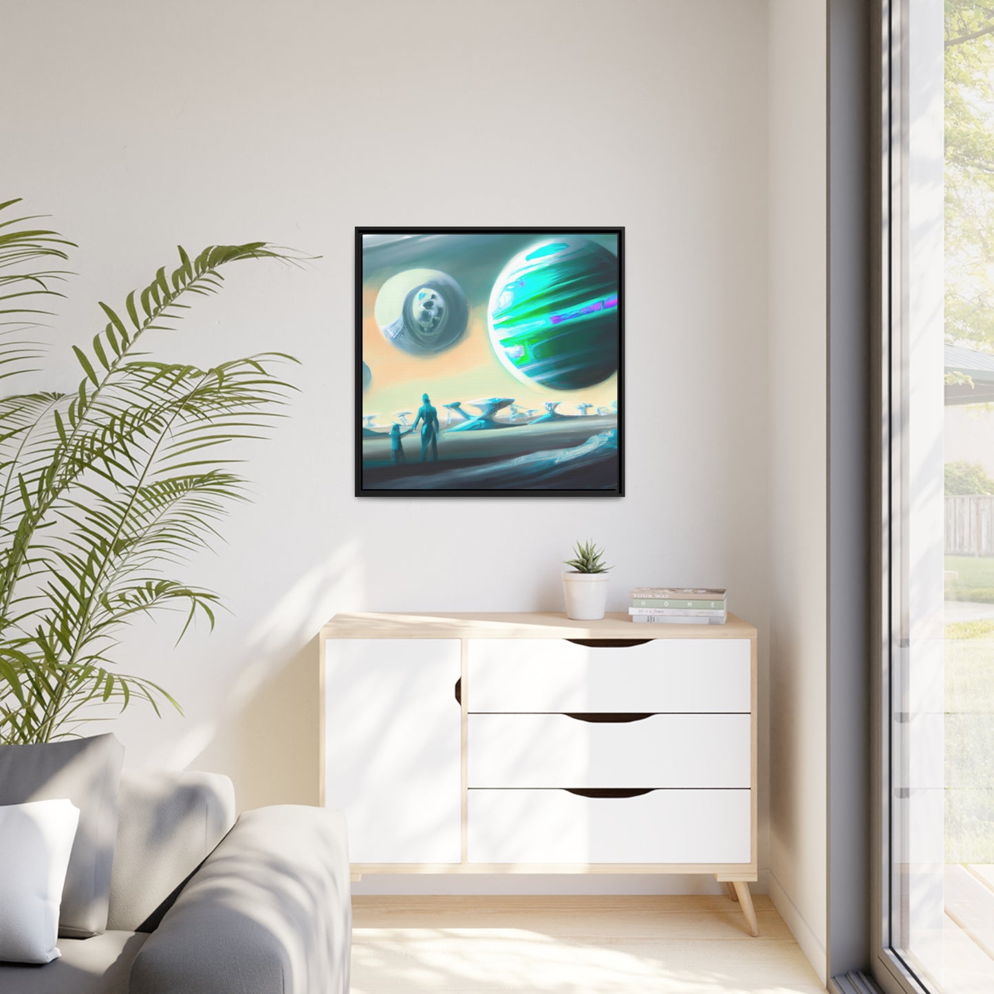 Victoria Mortimer - Framed Canvas