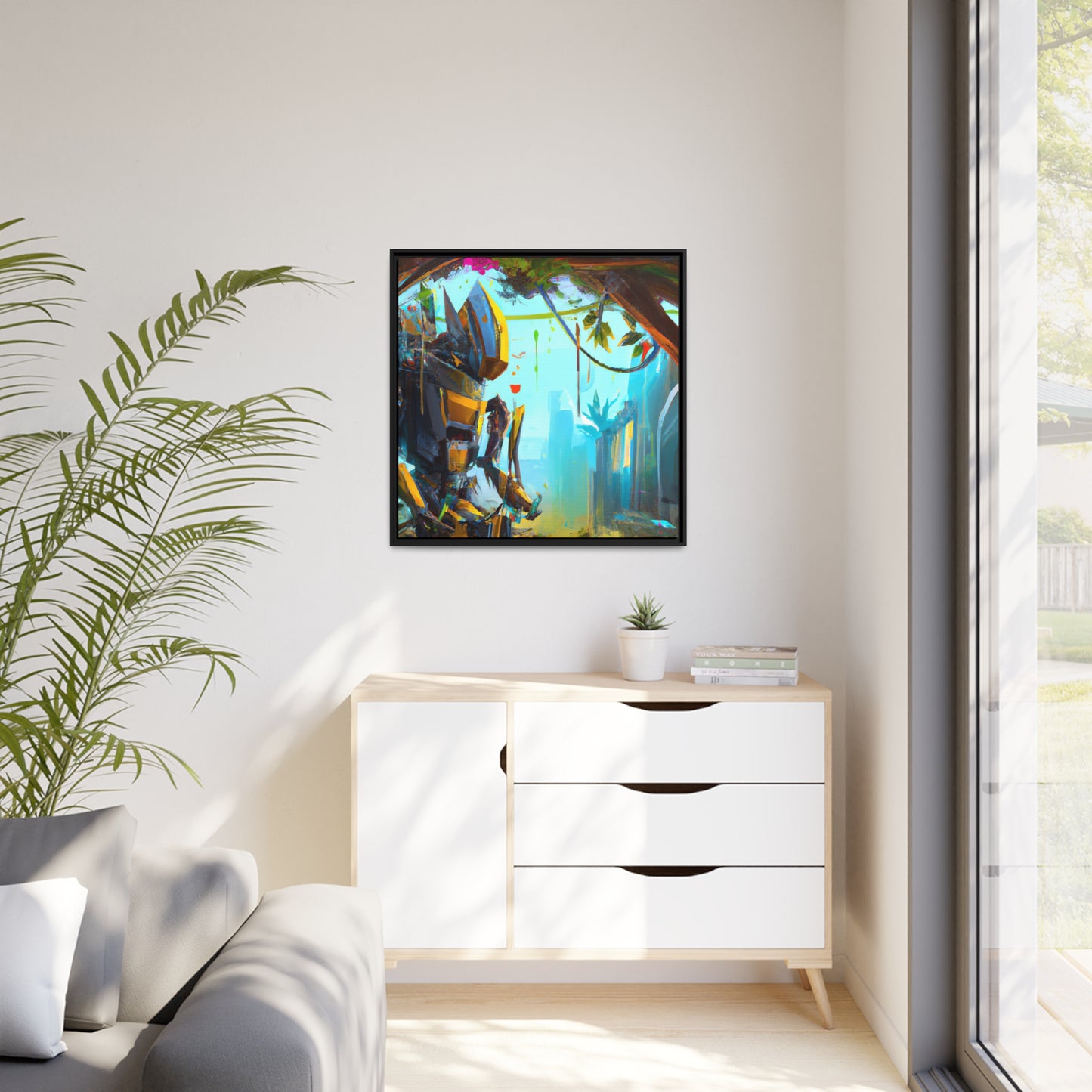 Vivienne Stapleton - Framed Canvas