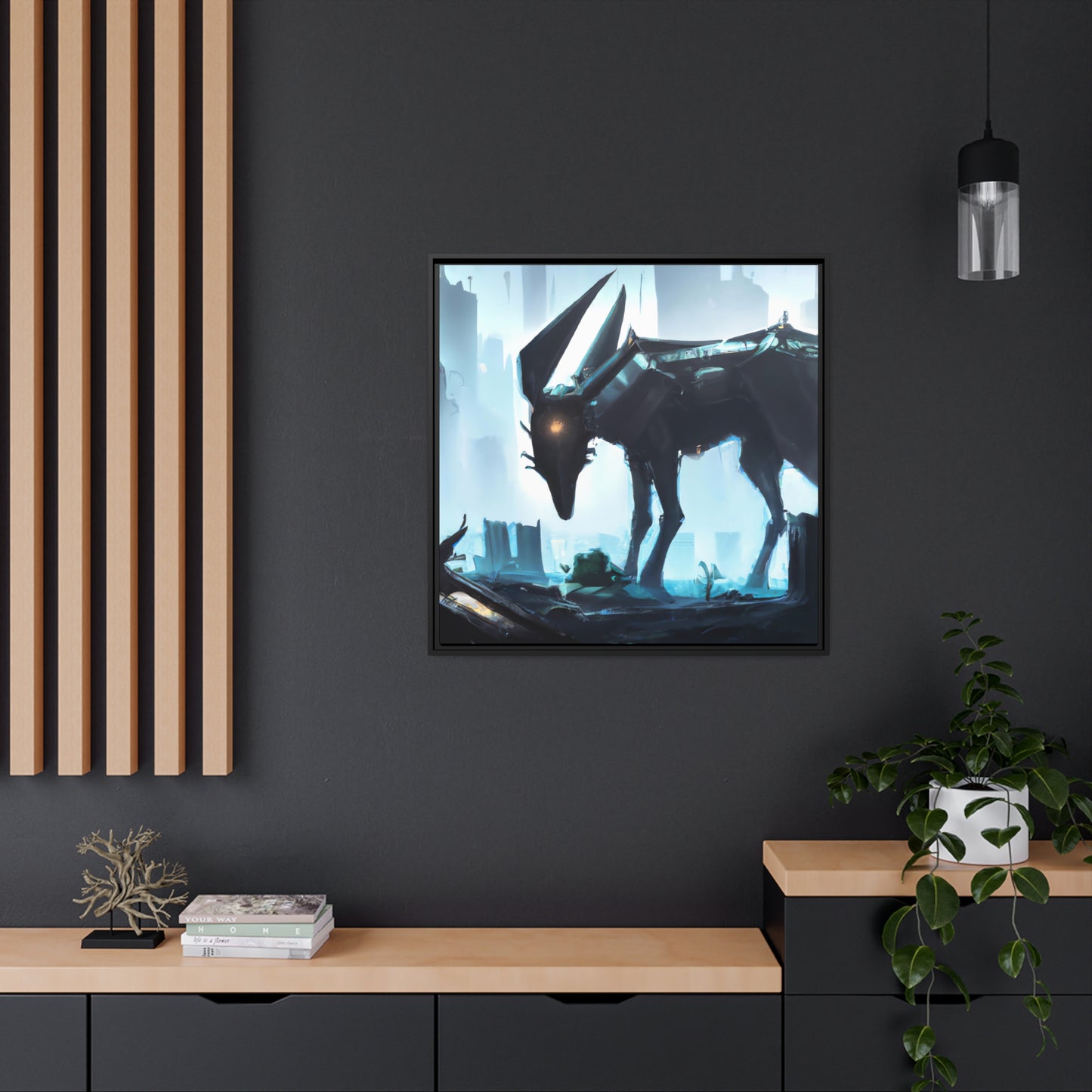 Skyler Vranes - Framed Canvas