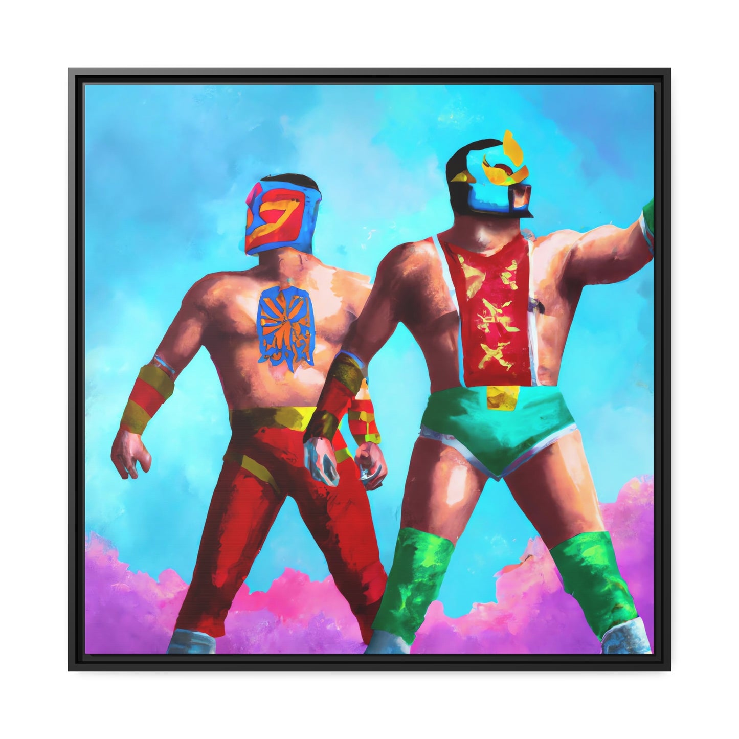 Salvador Diaz - Framed Canvas