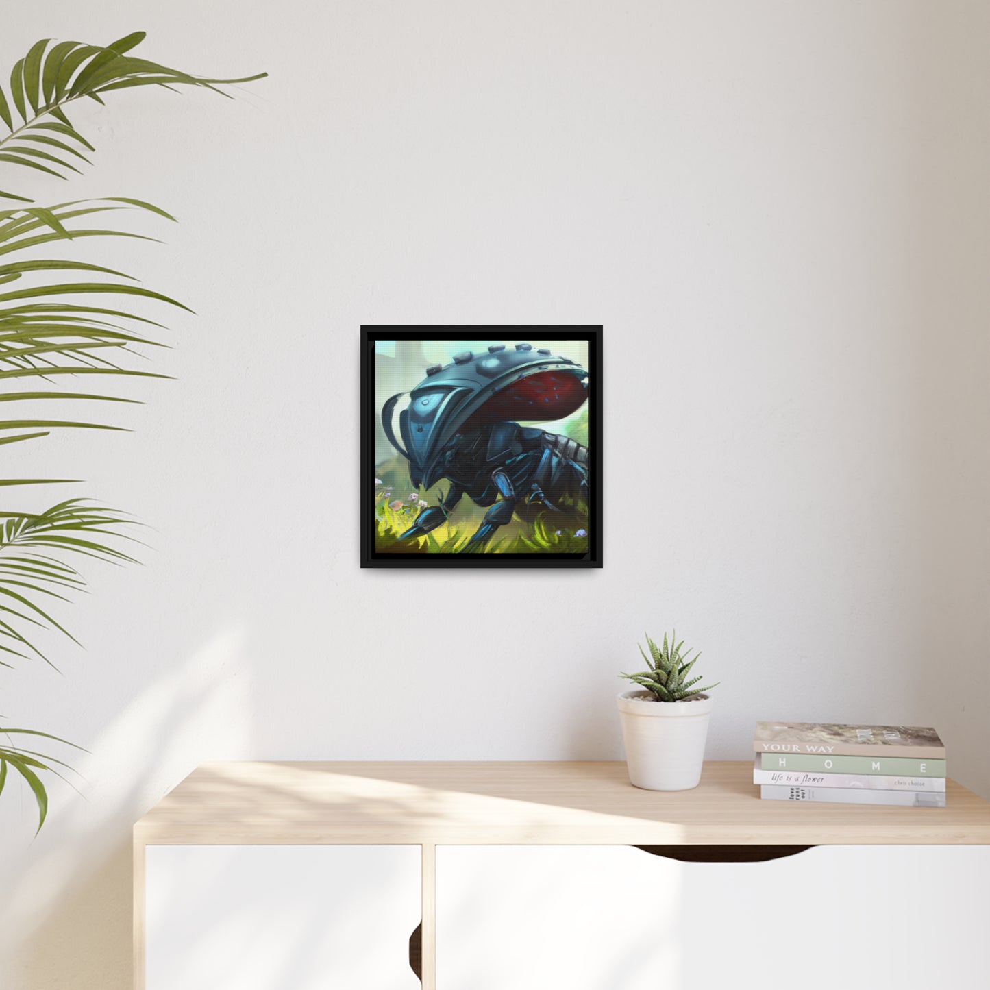 Artemisia Shine - Framed Canvas
