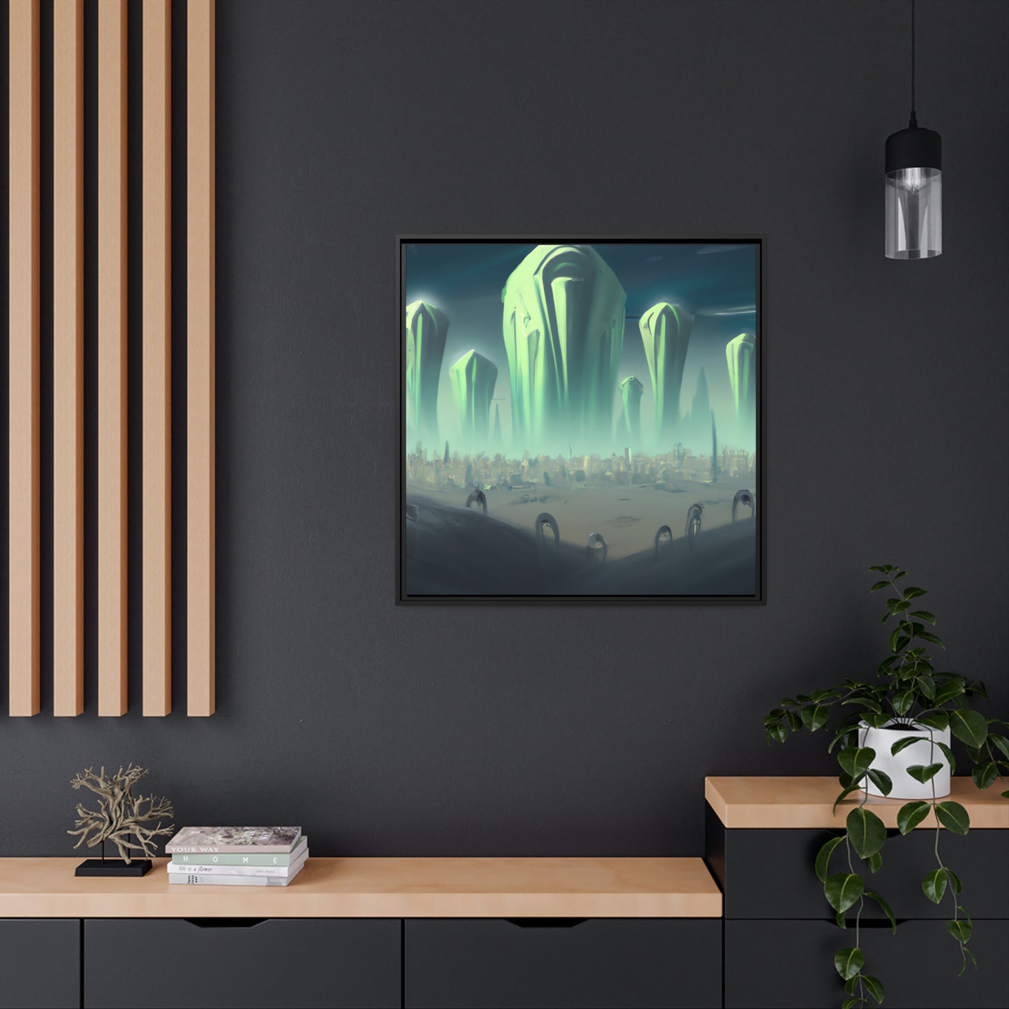 Maya Pelbris - Framed Canvas