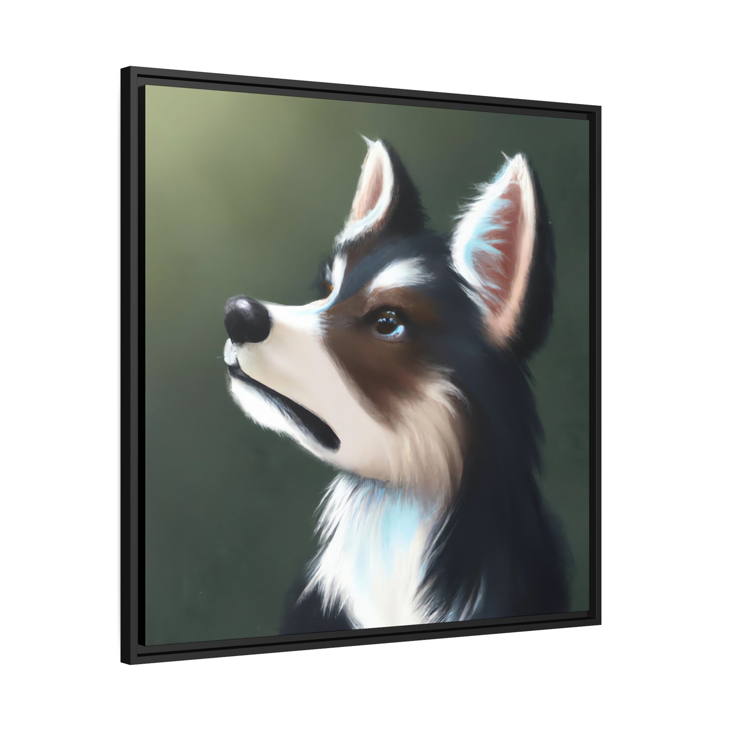 Johannes Amsel - Framed Canvas