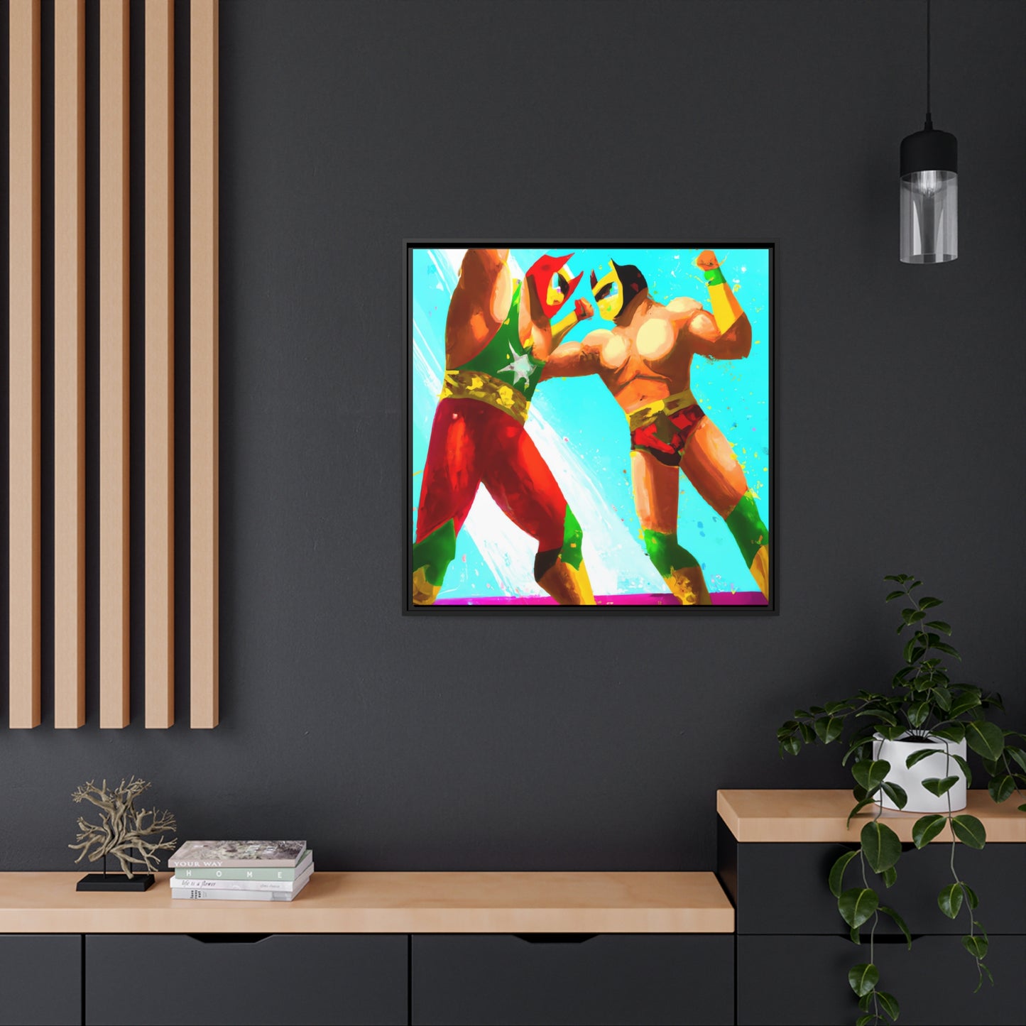 Carlos Rivera Santos - Framed Canvas