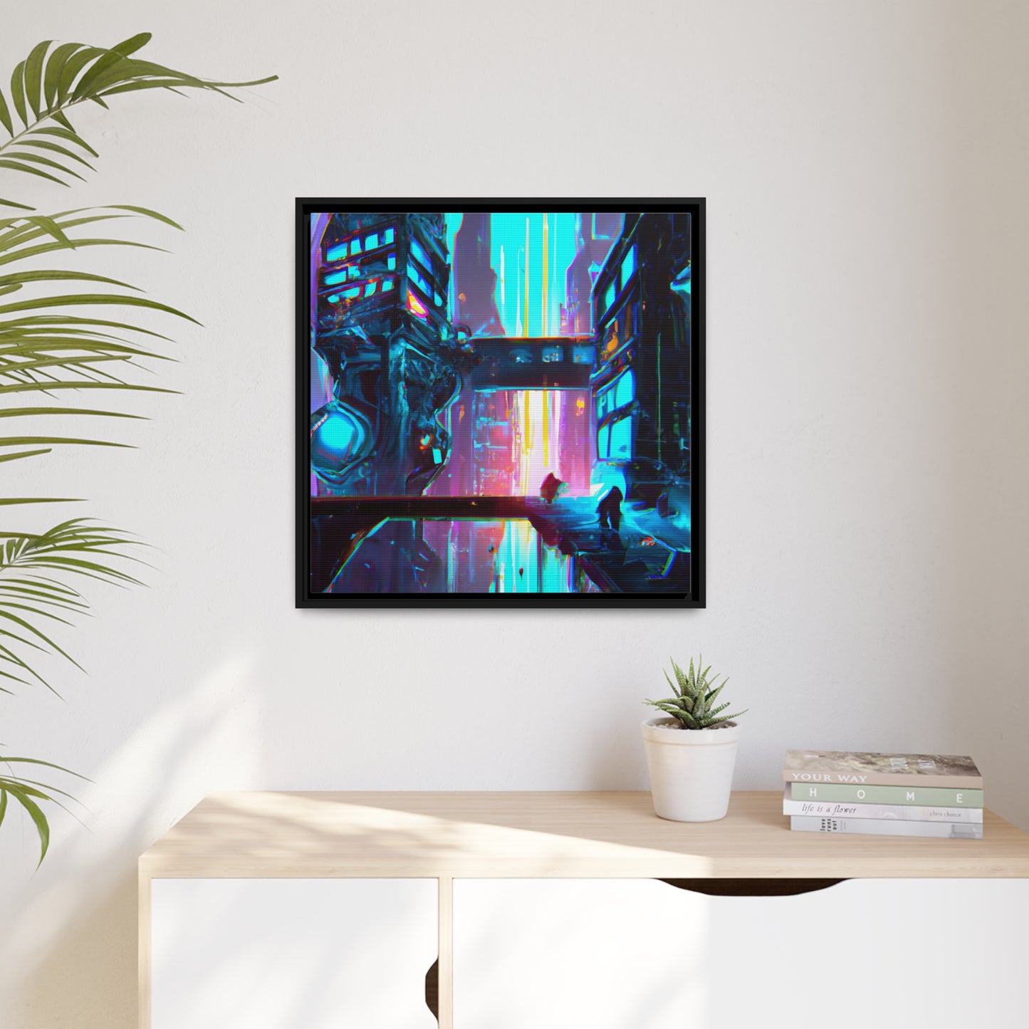 Charlotte Hallsworth - Framed Canvas