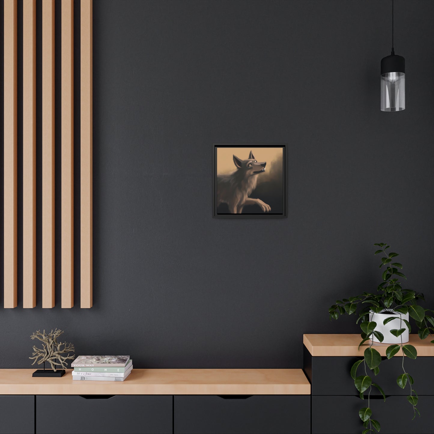 Enoch Van Houten - Framed Canvas