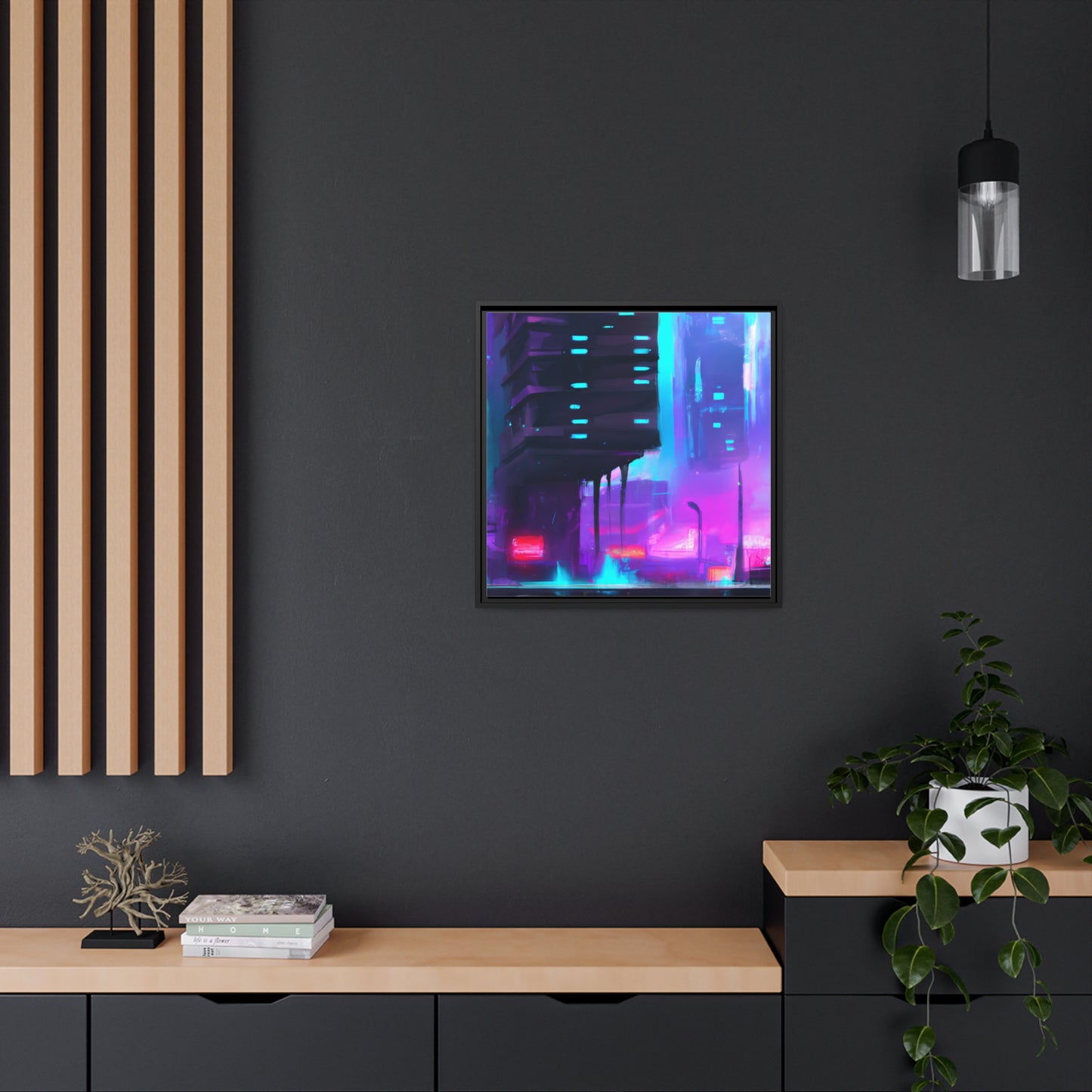 Edouard Monet - Framed Canvas