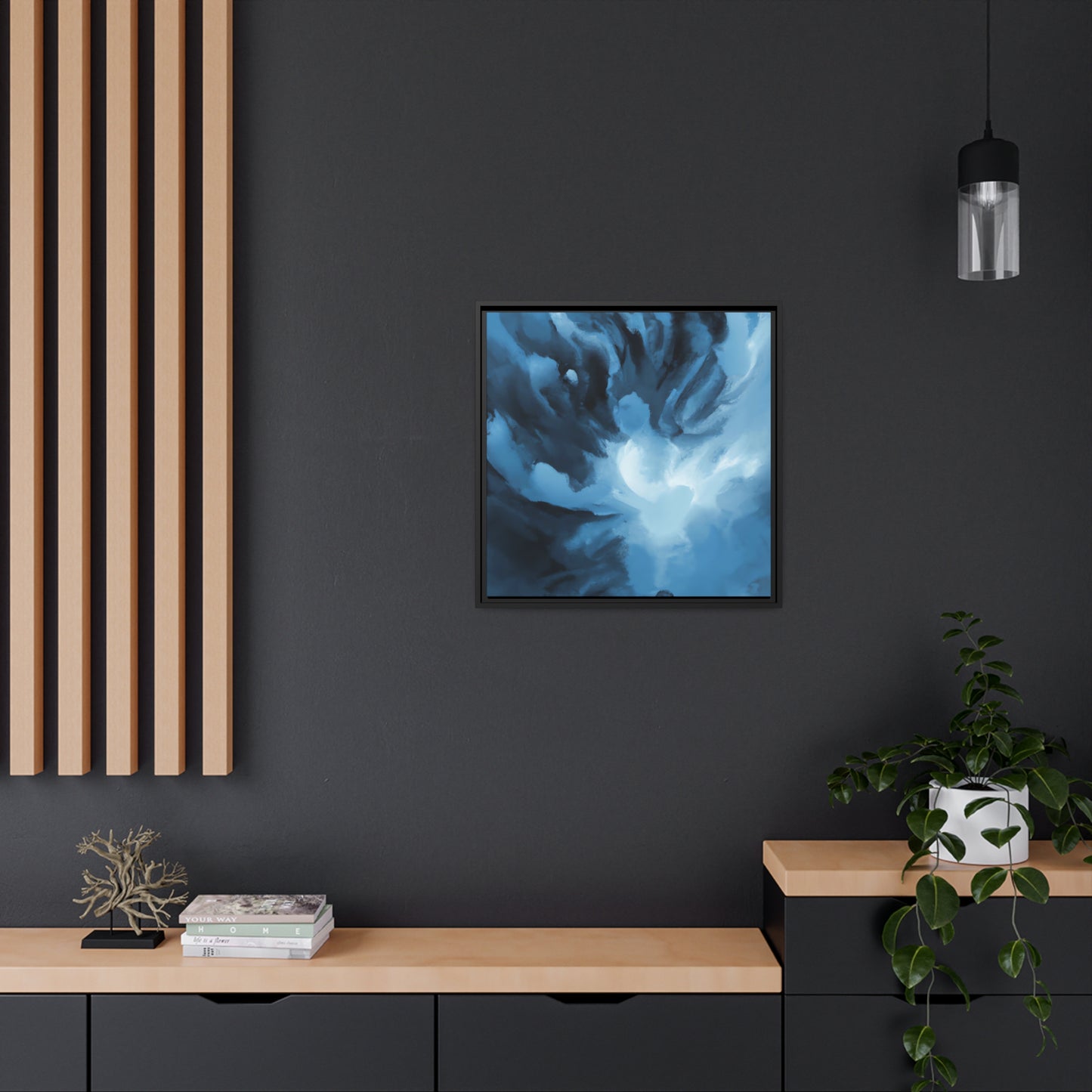 Albertina Harding – Gerahmte Leinwand