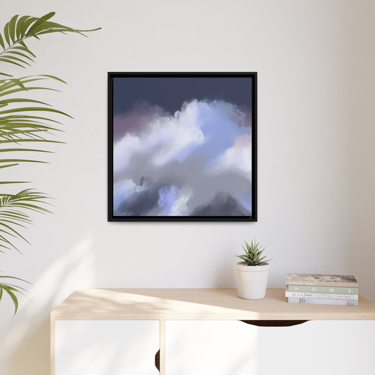 Vera de Cuir - Framed Canvas