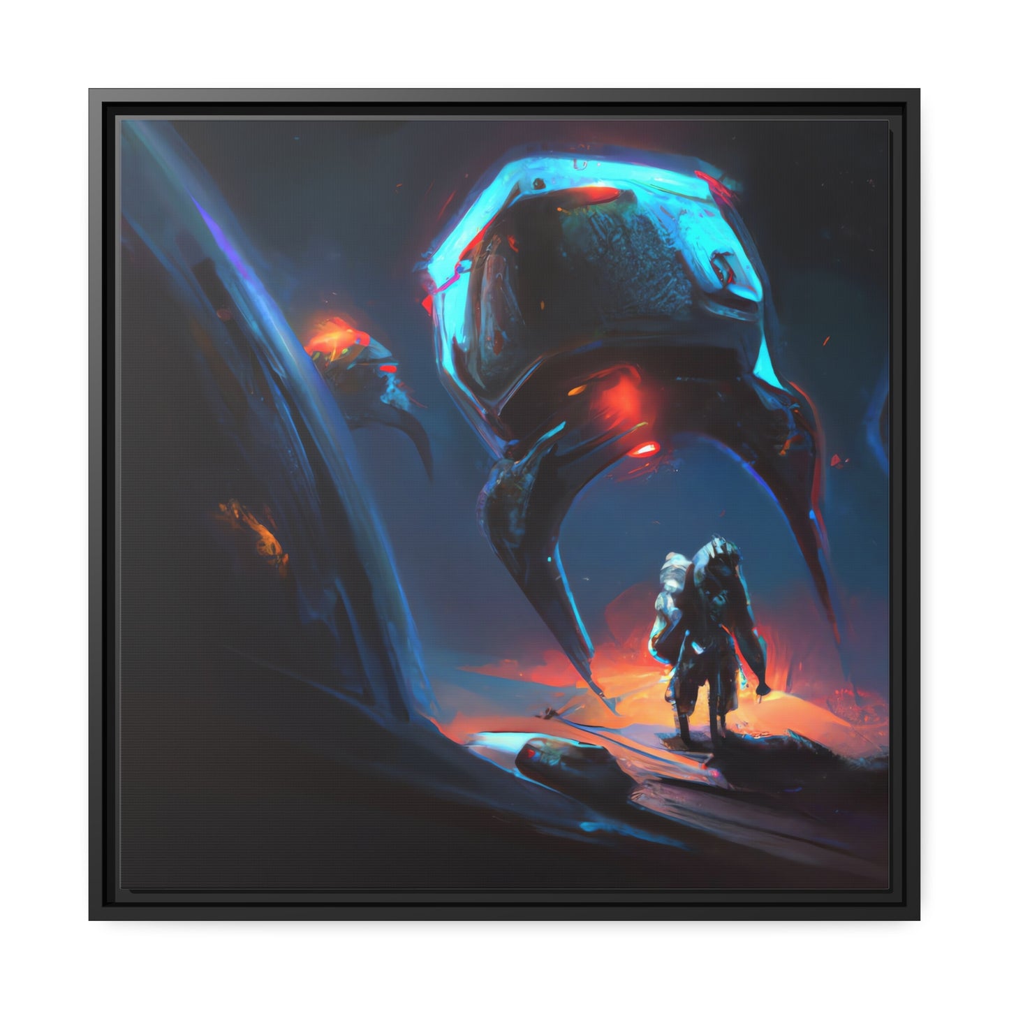 Olivia Montague - Framed Canvas