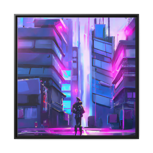 Hester de Lafayette - Framed Canvas