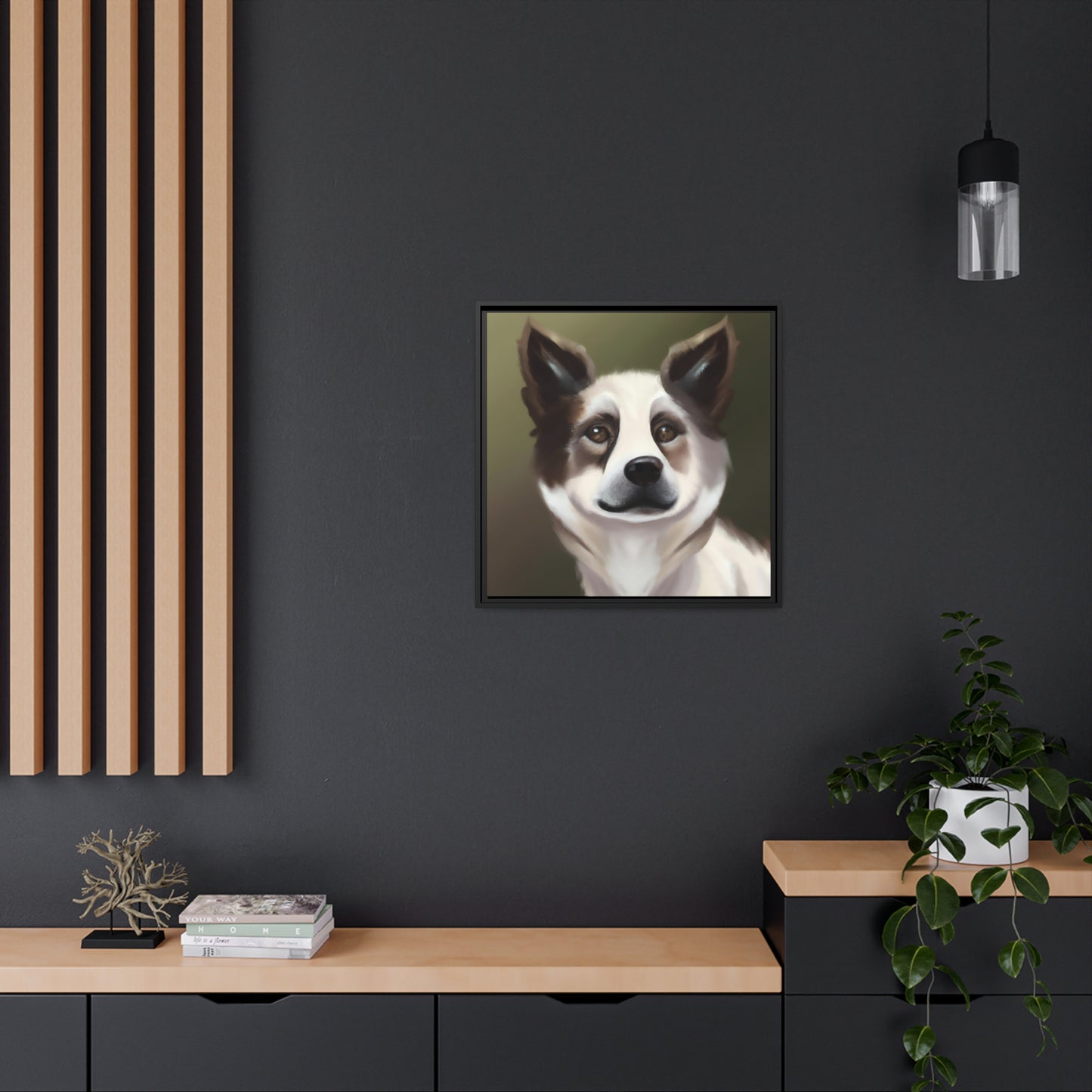 Costas the Masterful - Framed Canvas