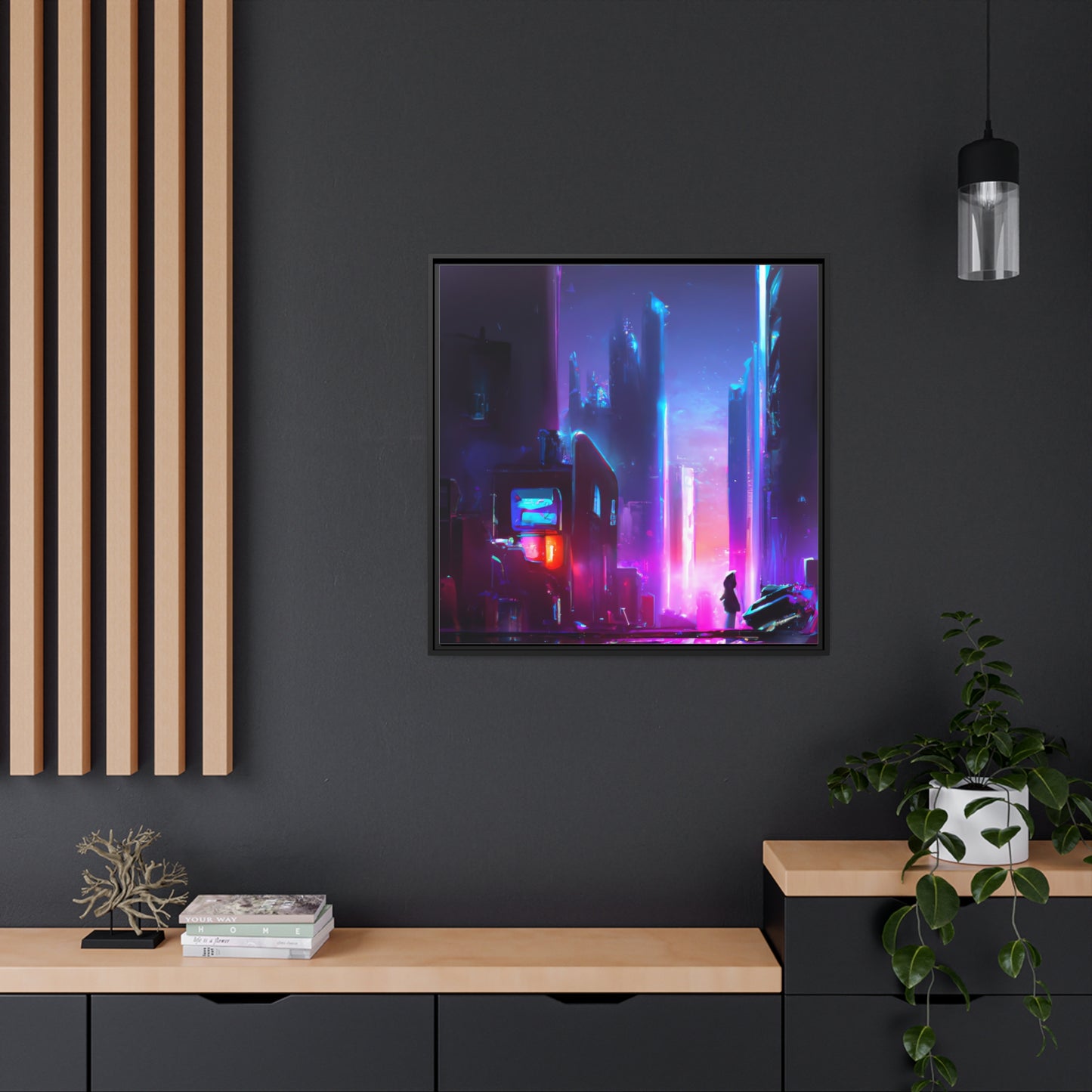 Hermann Ludwig Frost - Framed Canvas