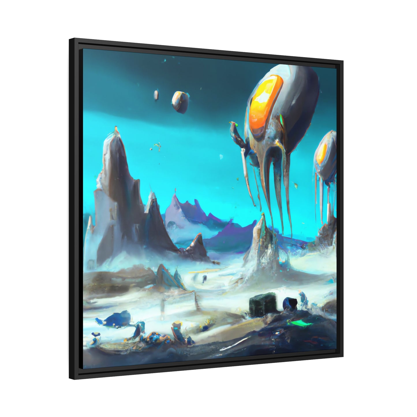 Juliette Monet - Framed Canvas