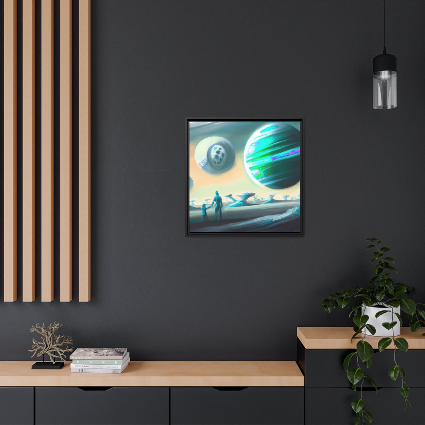 Victoria Mortimer - Framed Canvas