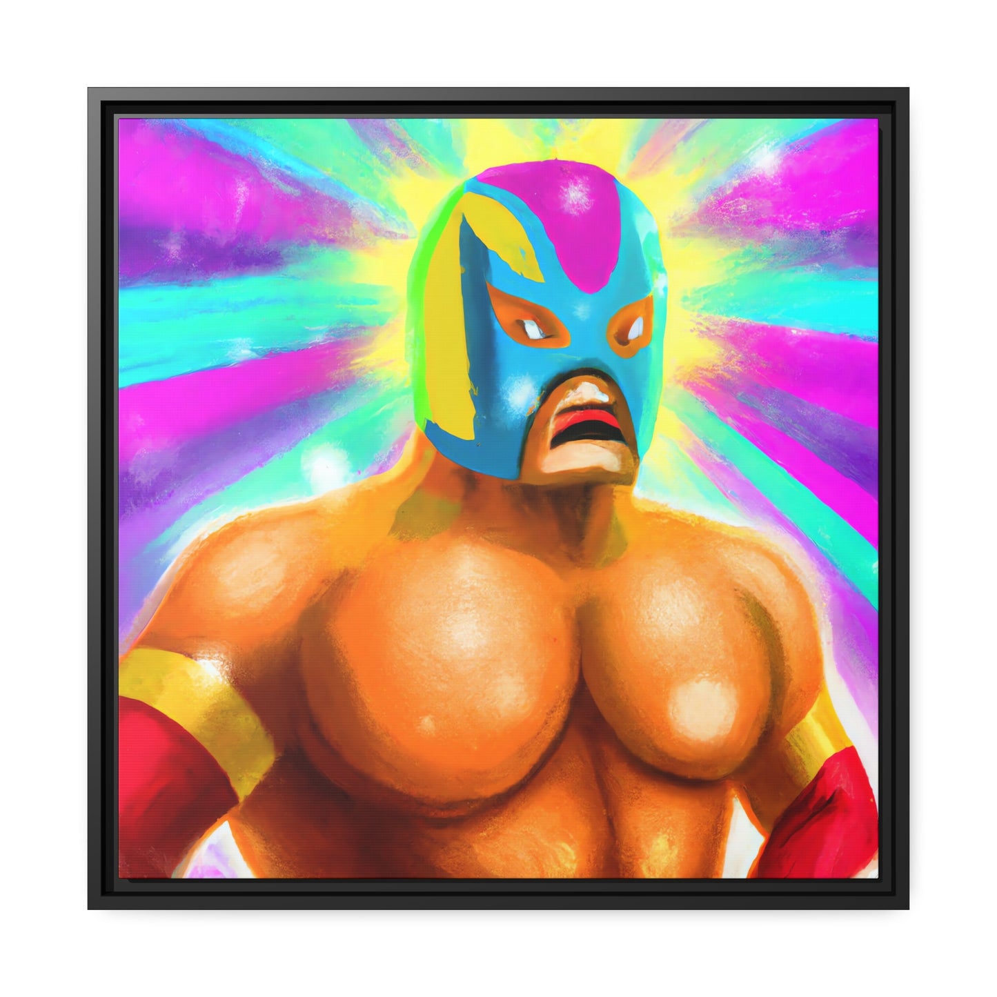 Andres Escalona de la Flor - Framed Canvas