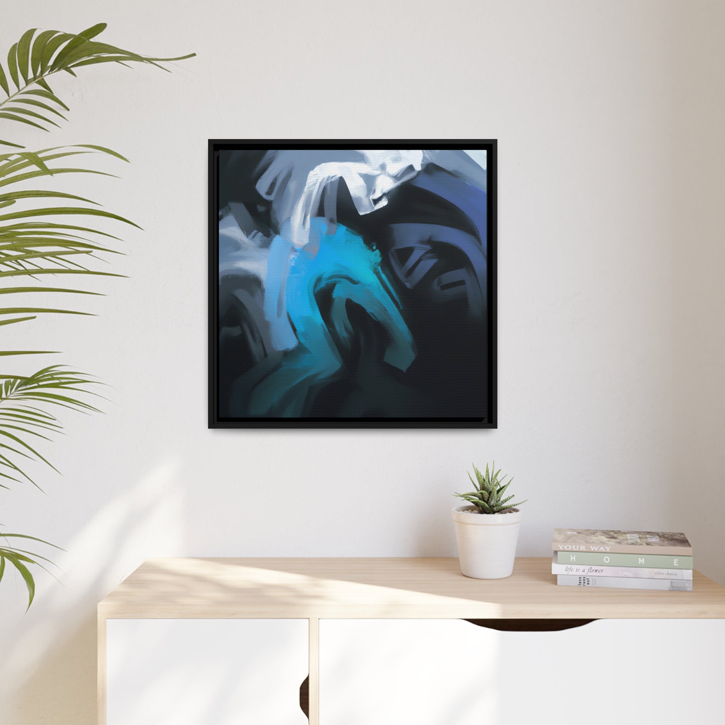 Adeline Hildegard - Framed Canvas