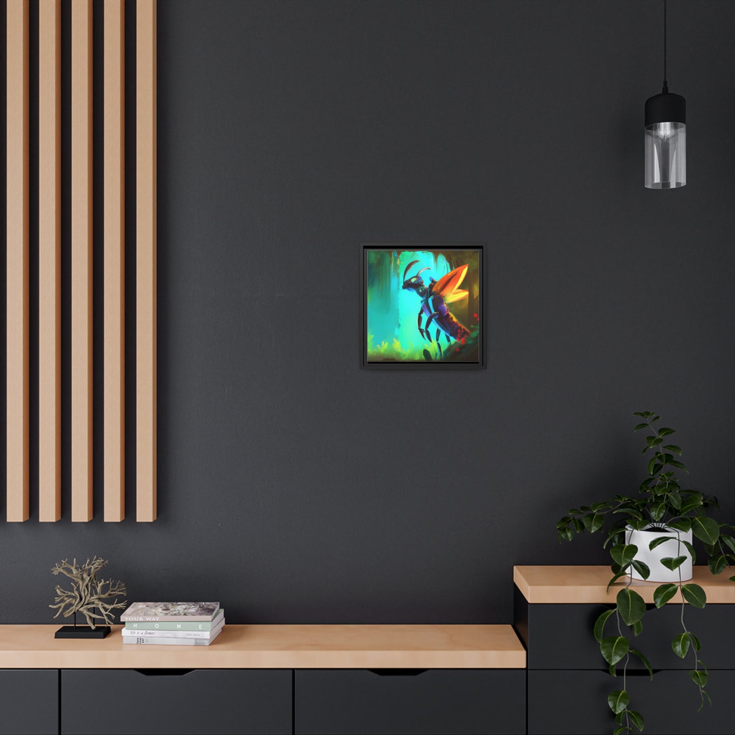 Aloisia D'Astorga - Framed Canvas