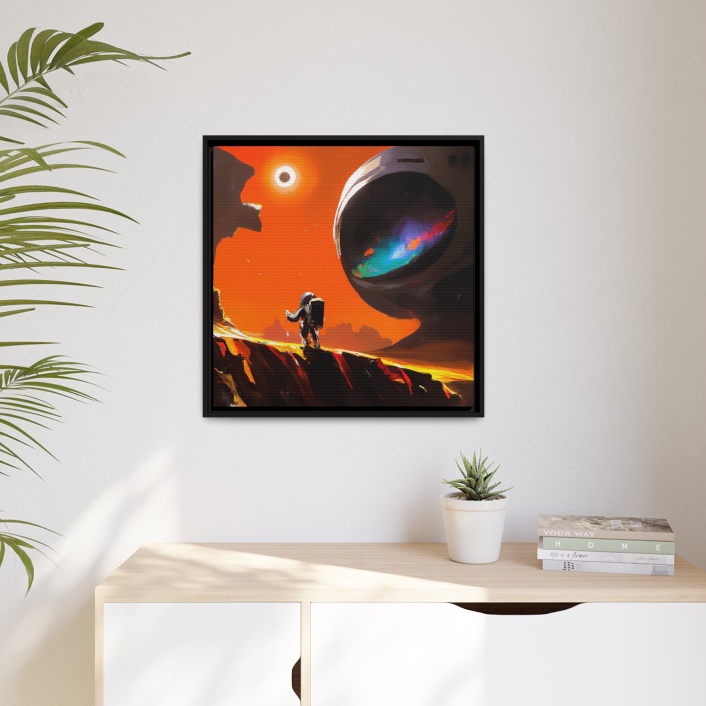 Elsie Whitman - Framed Canvas