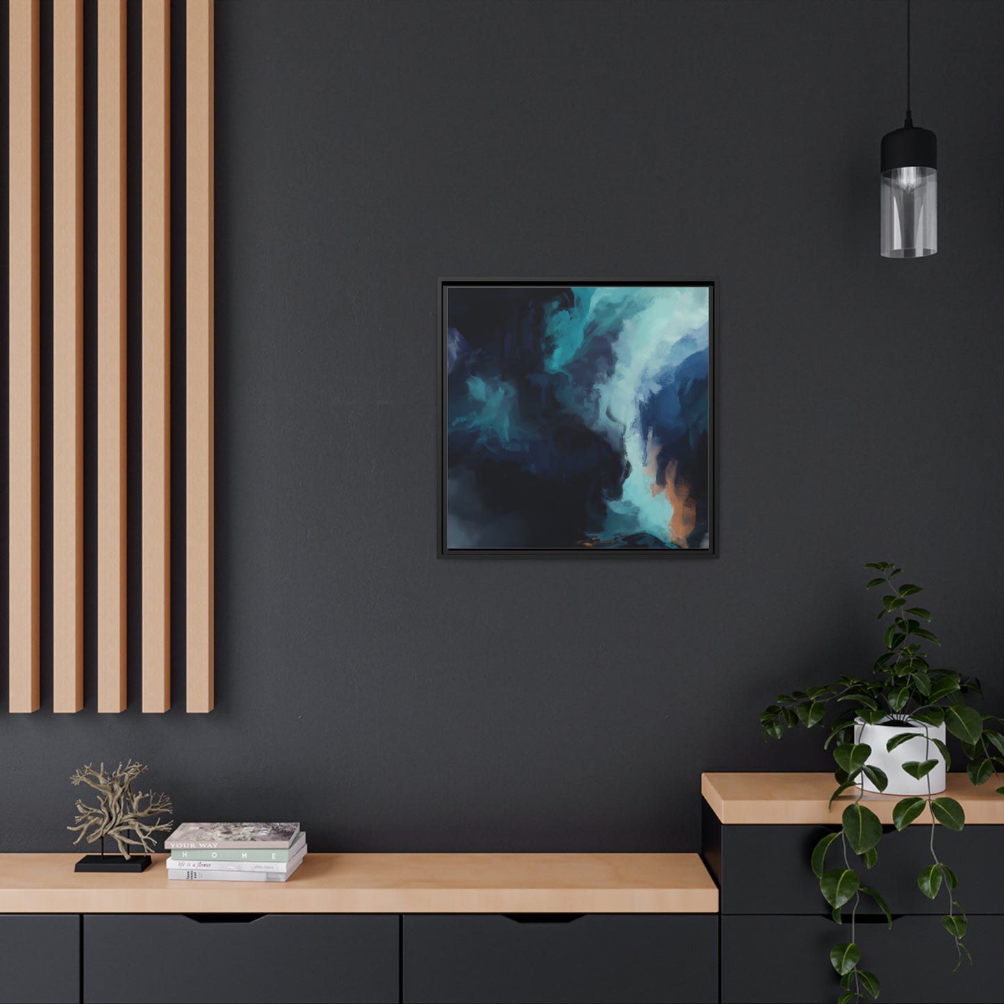 Marie-Claire de Montigny – Gerahmte Leinwand