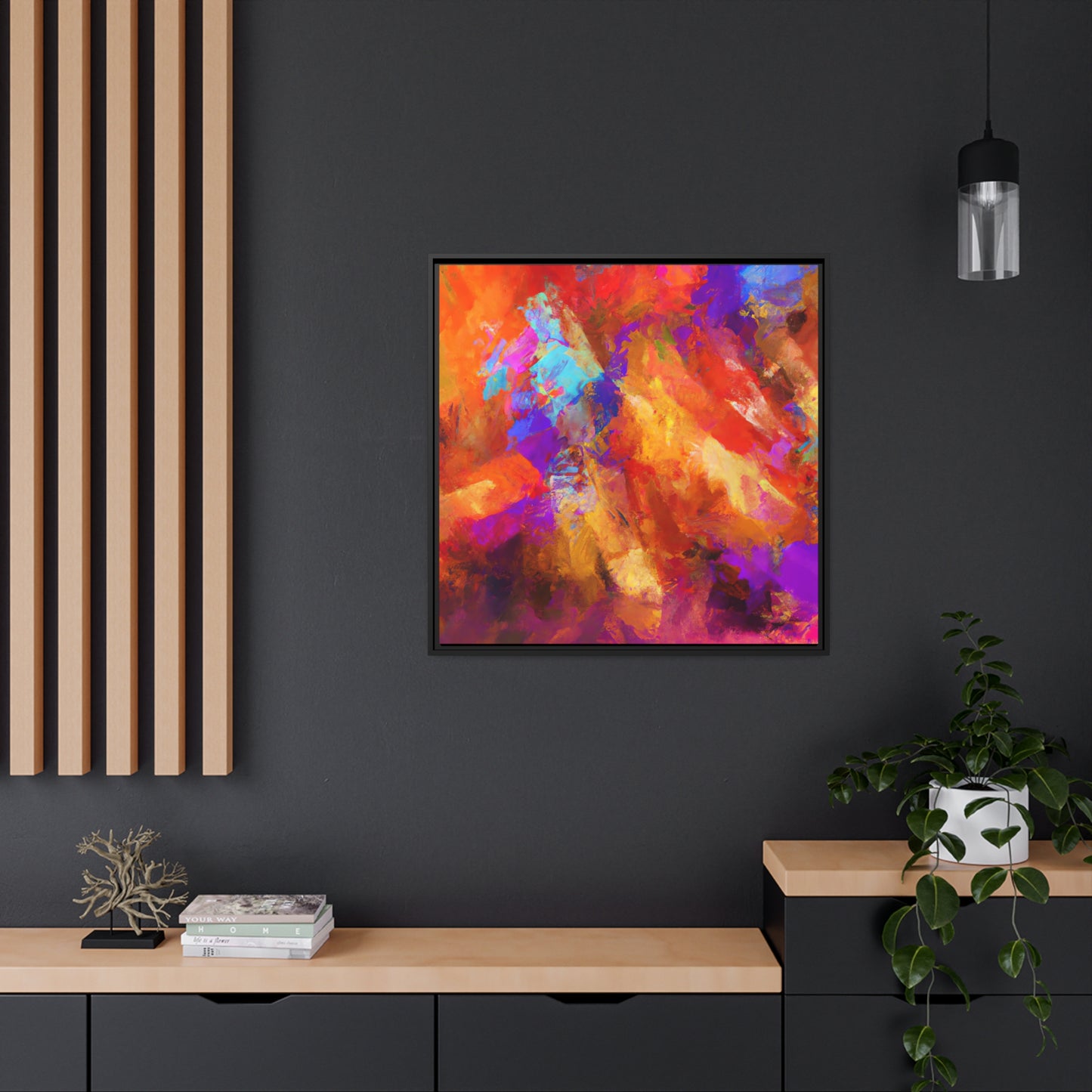 Josephine Harrington - Framed Canvas