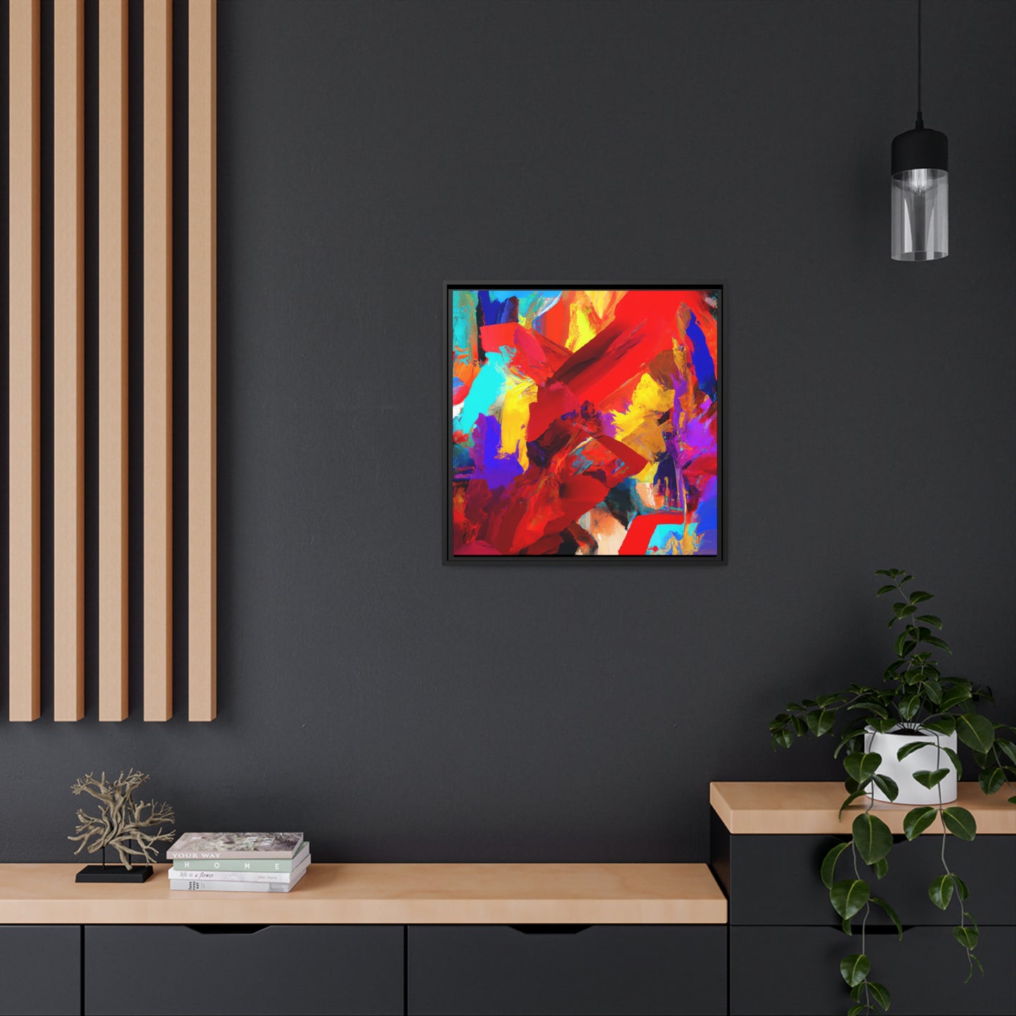 Edmonde DesRuisseaux - Framed Canvas