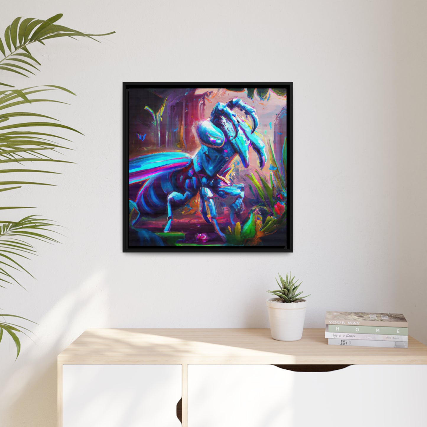 Edwardina Candace - Framed Canvas