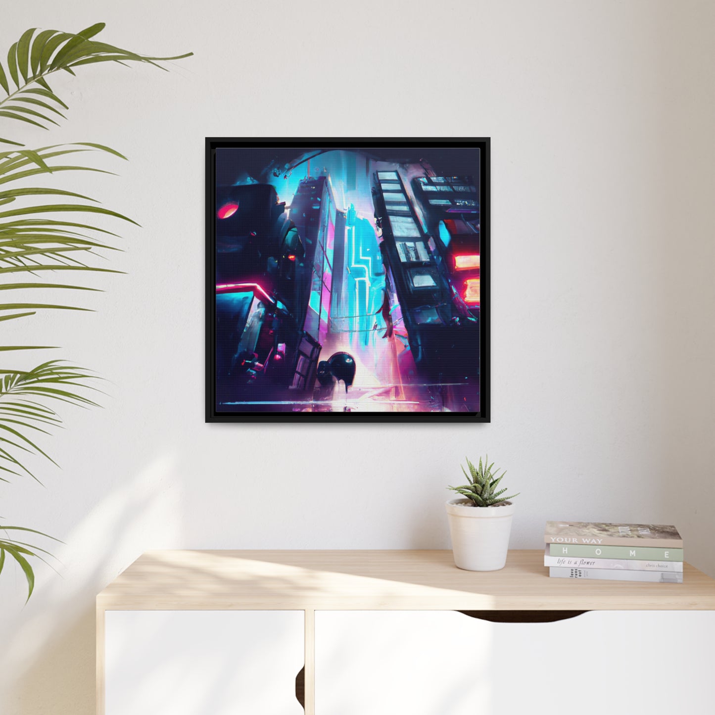 Edward Turner – Gerahmte Leinwand