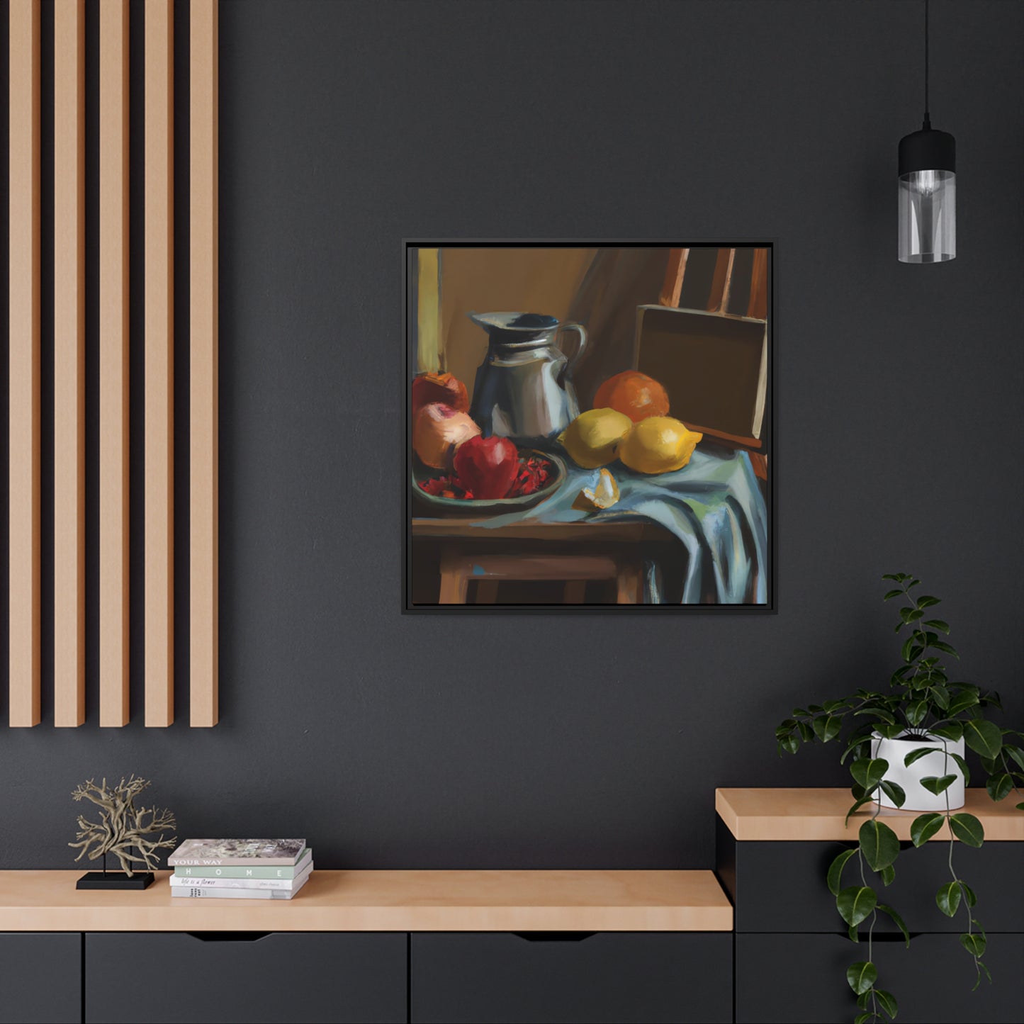 Hilda de Montfort - Framed Canvas