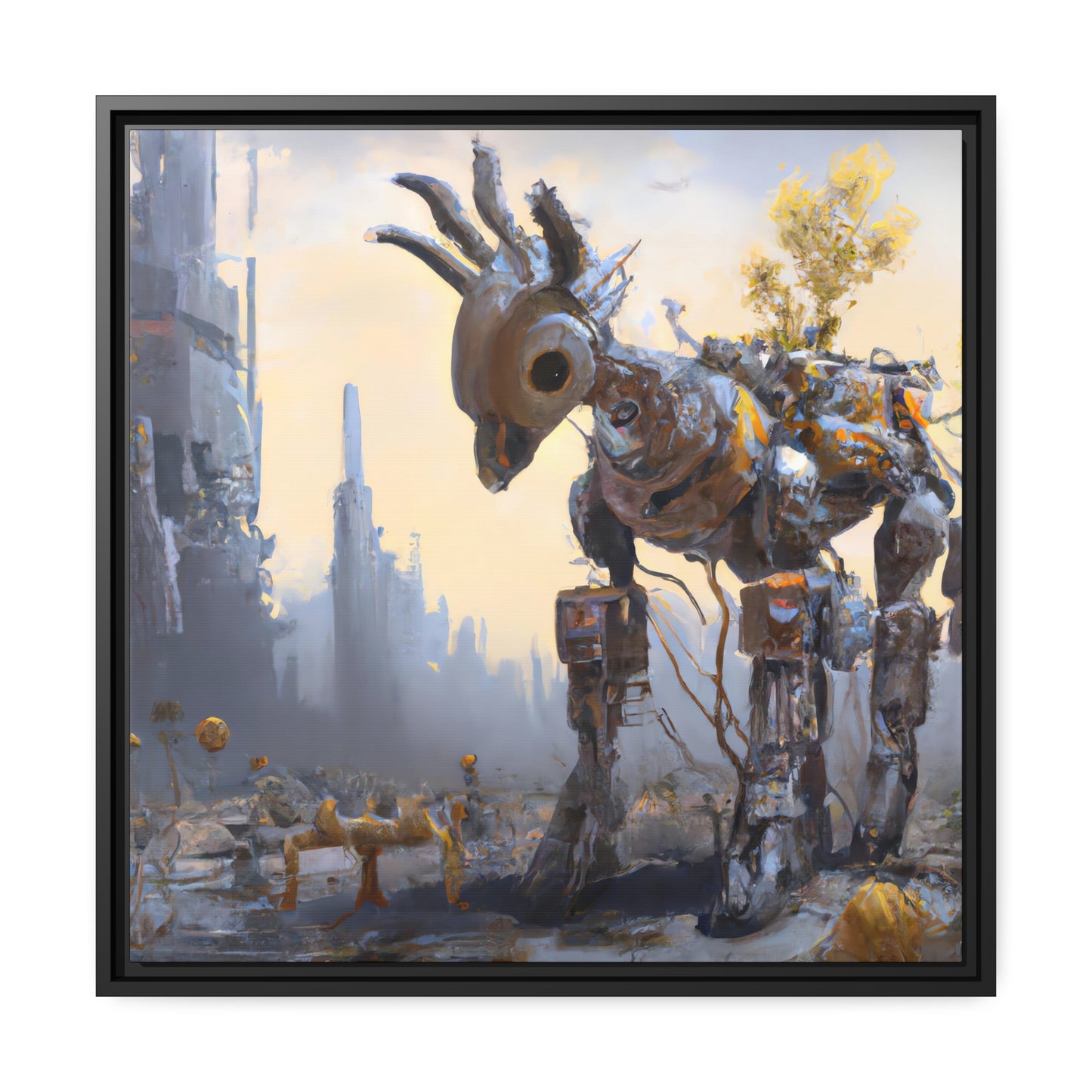 Aurancius Creasence - Framed Canvas