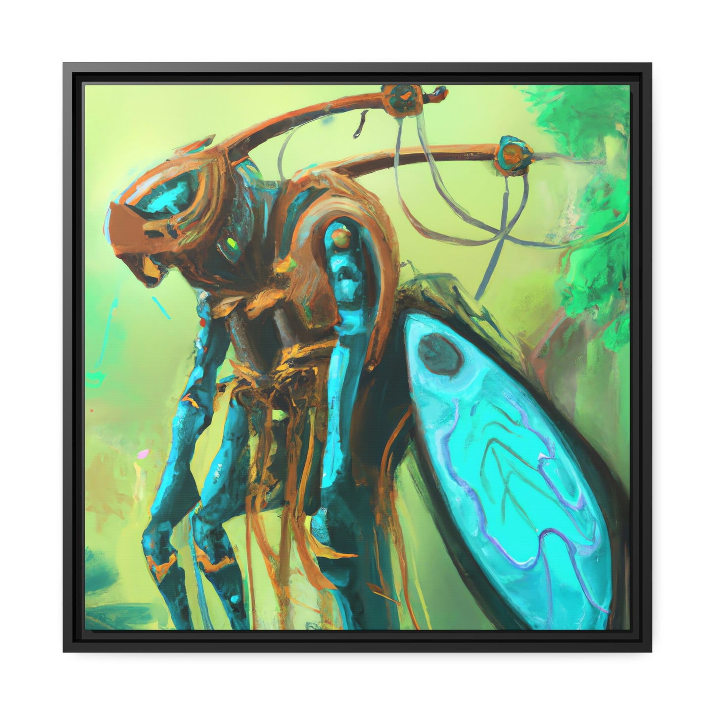 Zane Silverstone - Framed Canvas