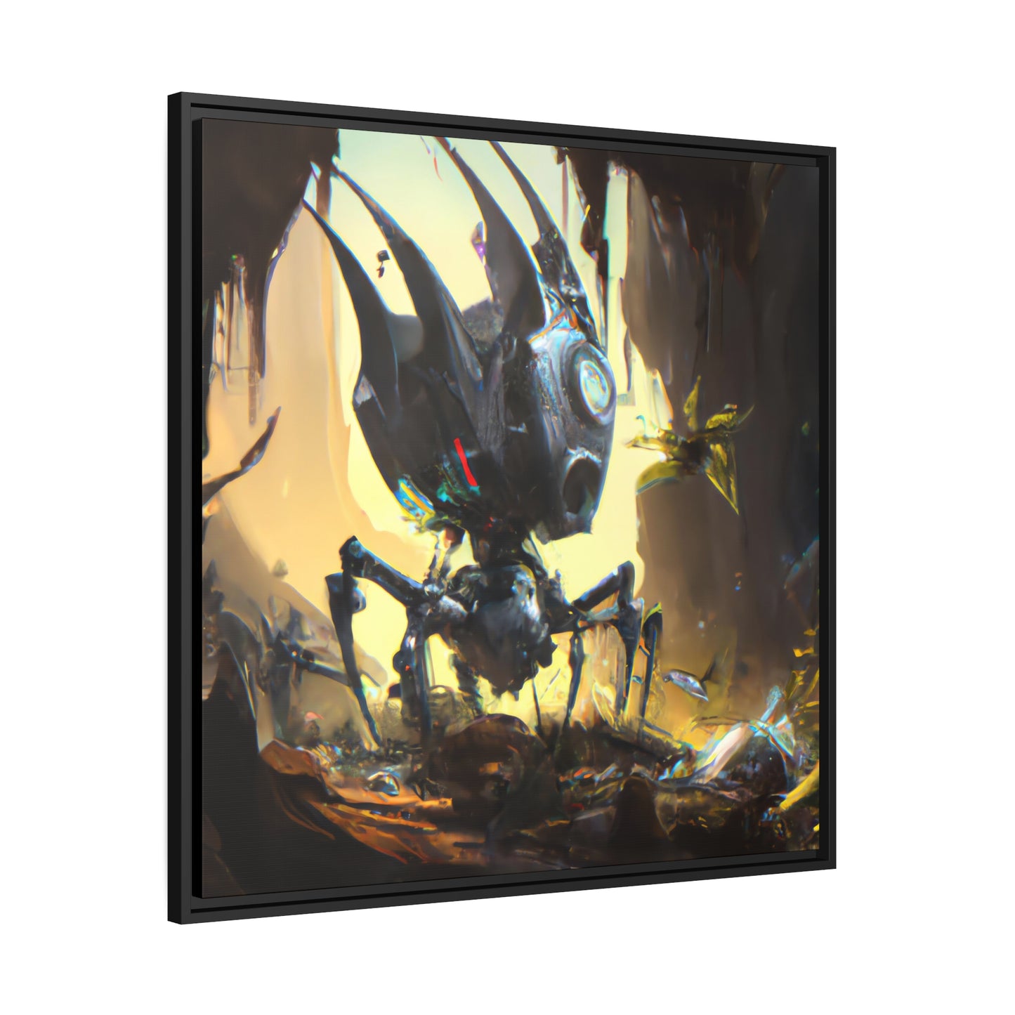 Aurora zSplash - Framed Canvas