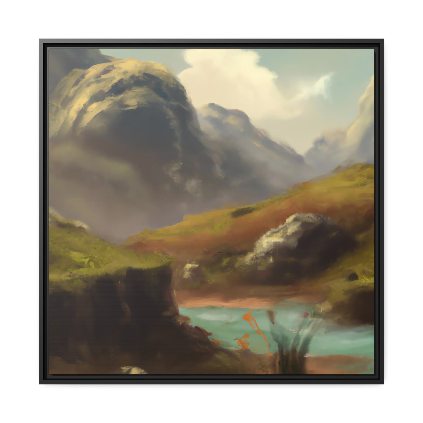 Williamina Winslow - Framed Canvas