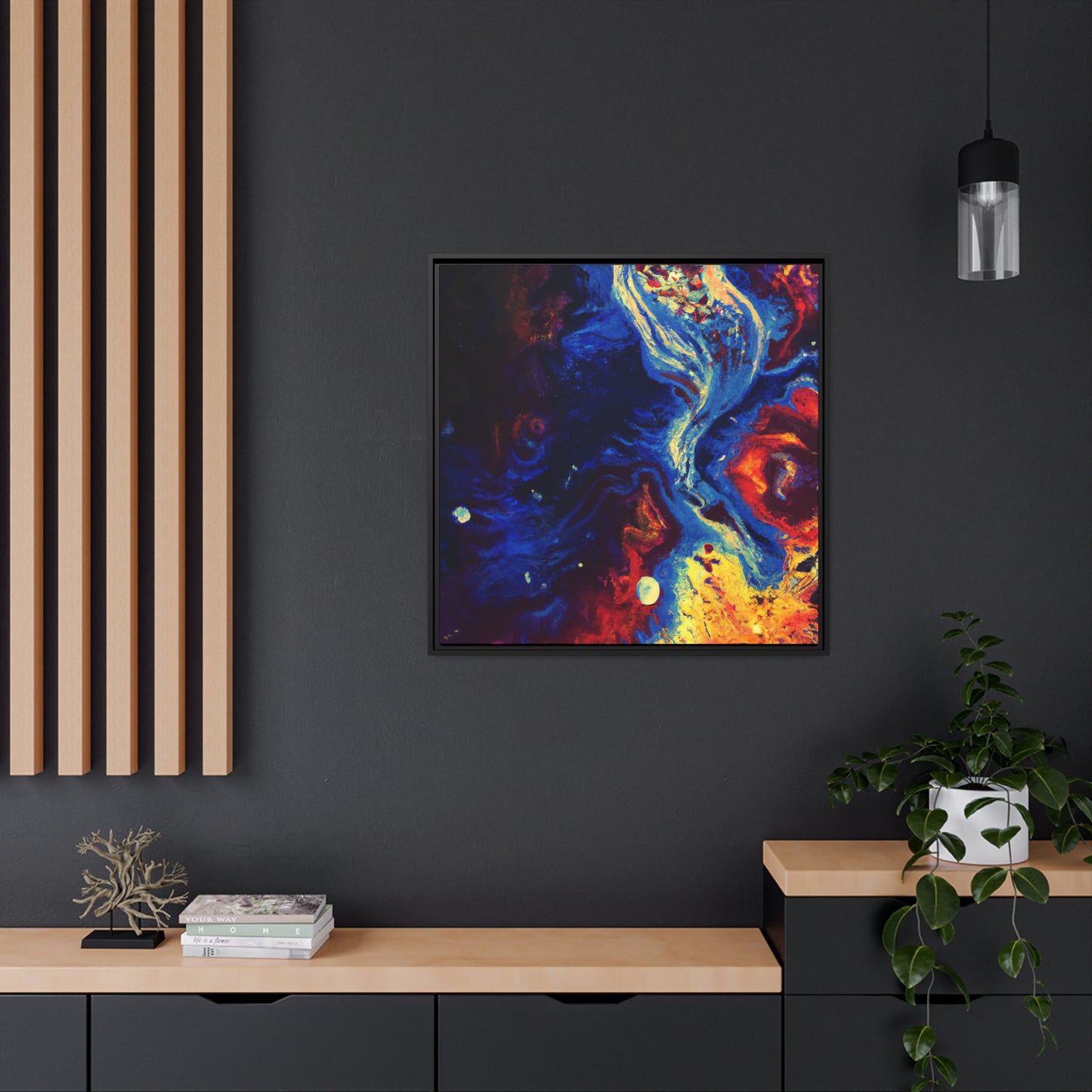 John Henry Turner - Framed Canvas